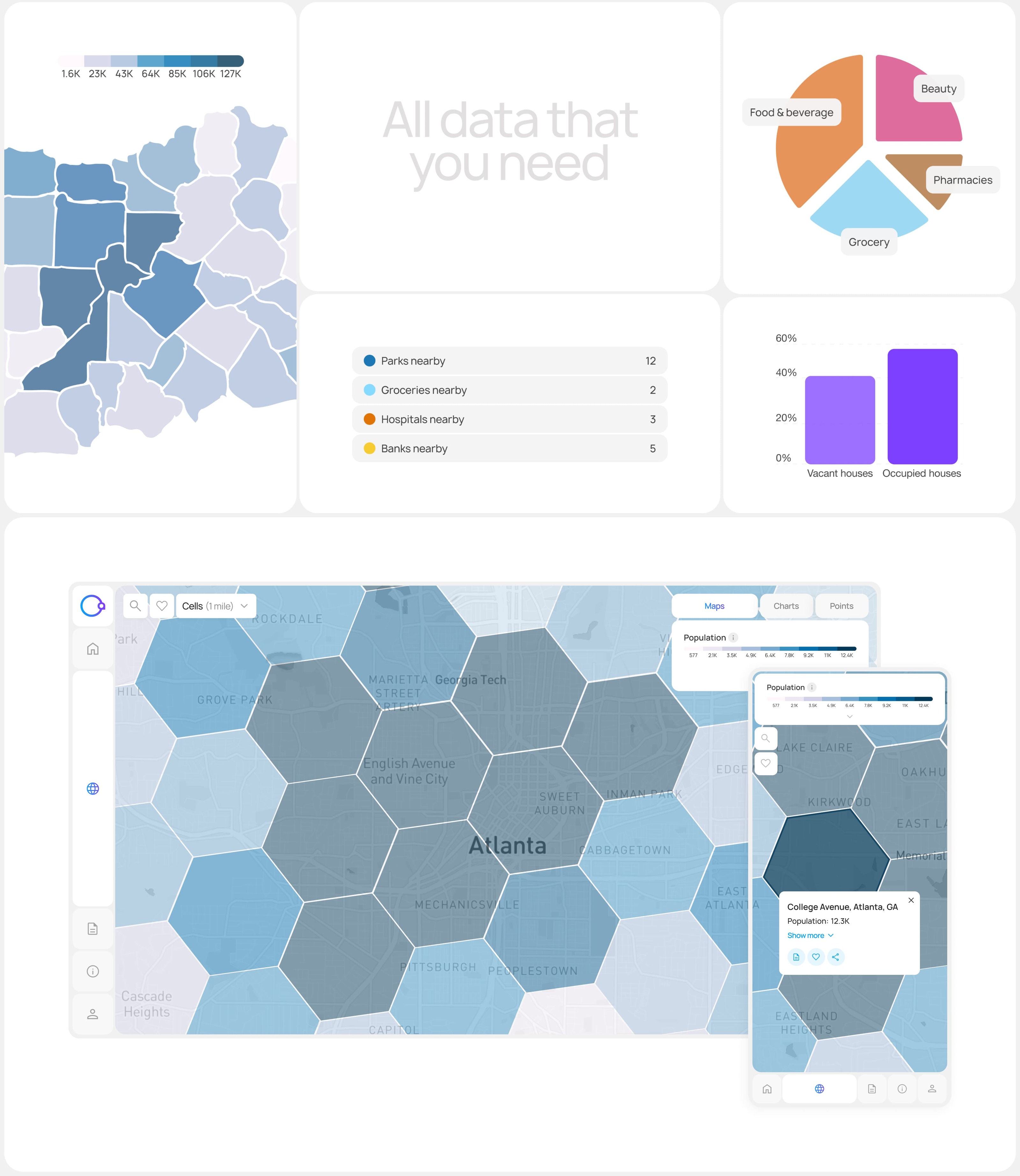 Map AI Landing page & Service design — Изображение №13 — Интерфейсы на Dprofile