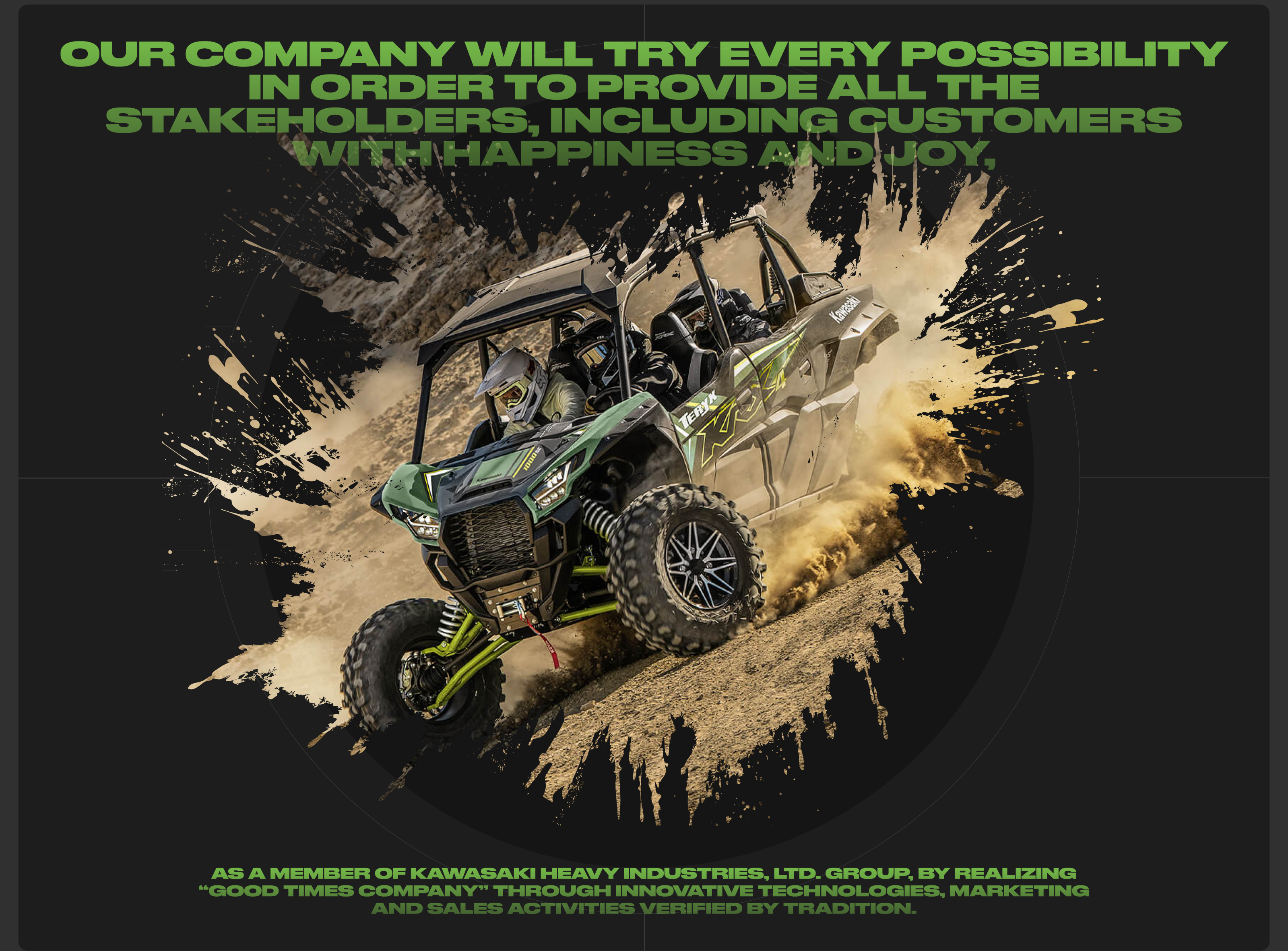 KAWASAKI / Corporate website redesign — Изображение №8 — Интерфейсы, Анимация на Dprofile