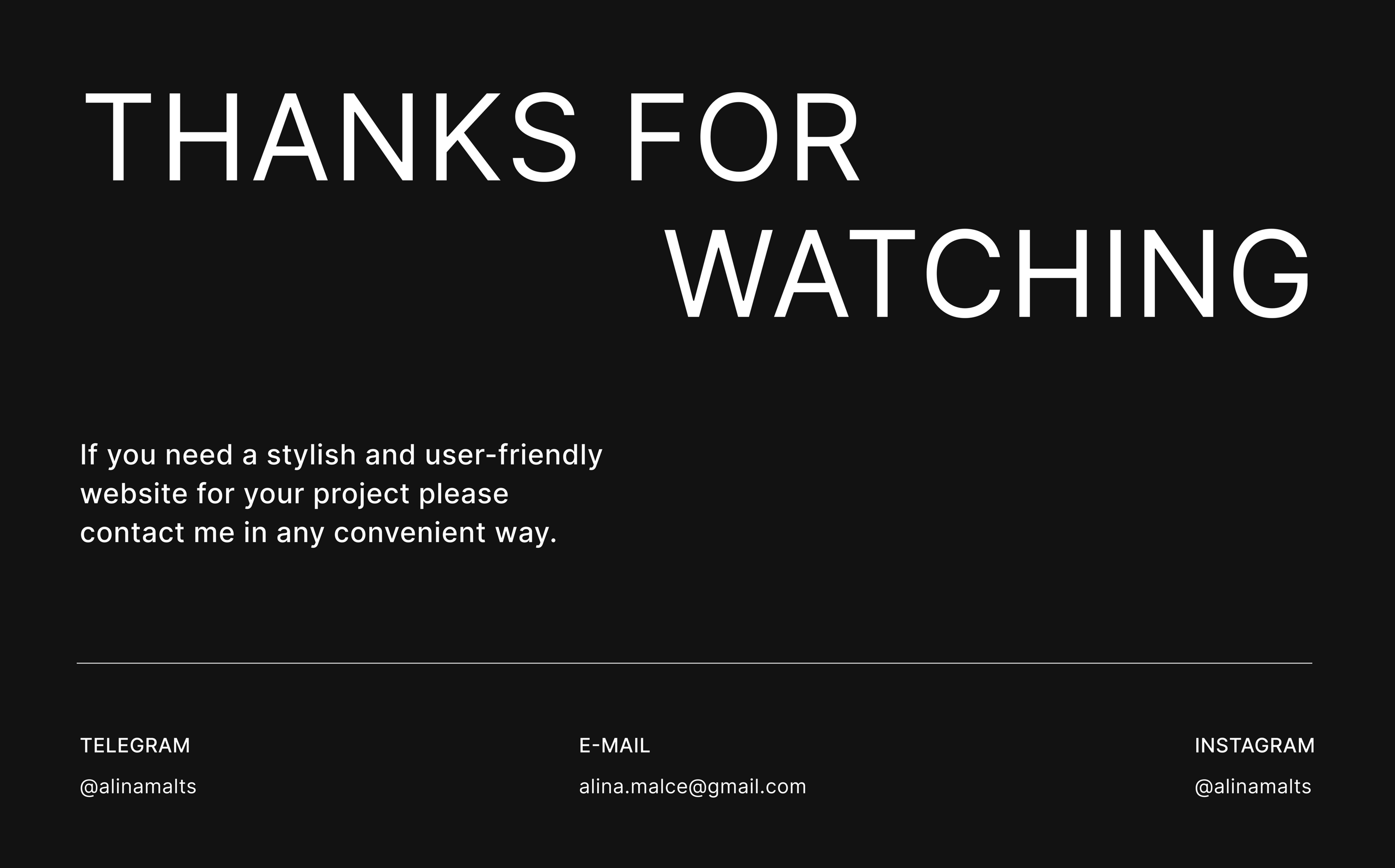 WEBSITE FOR PHOTOGRAPHER | CONCEPT — Изображение №11 — Интерфейсы на Dprofile