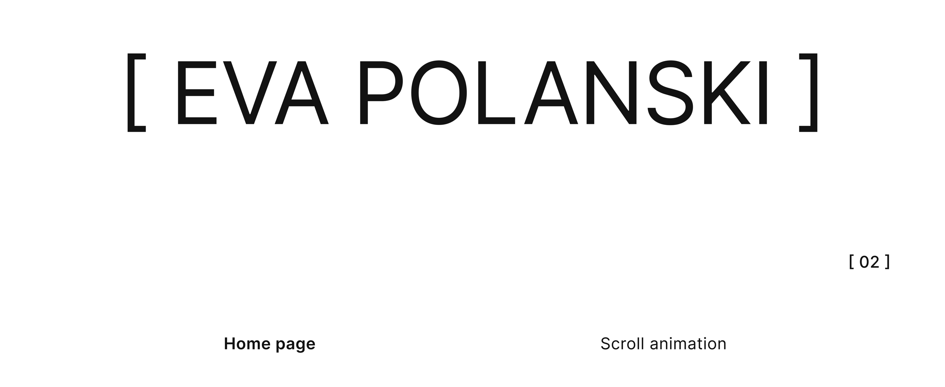 WEBSITE FOR PHOTOGRAPHER | CONCEPT — Изображение №2 — Интерфейсы на Dprofile