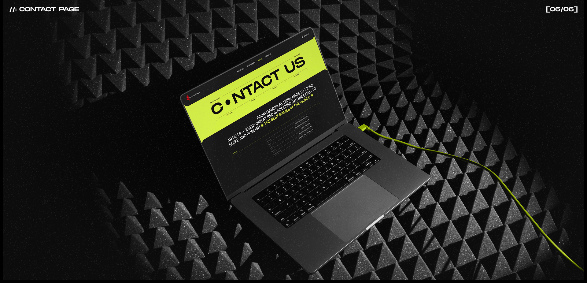 CD PROJEKT RED | Corporate Website — Изображение №16 — Интерфейсы на Dprofile