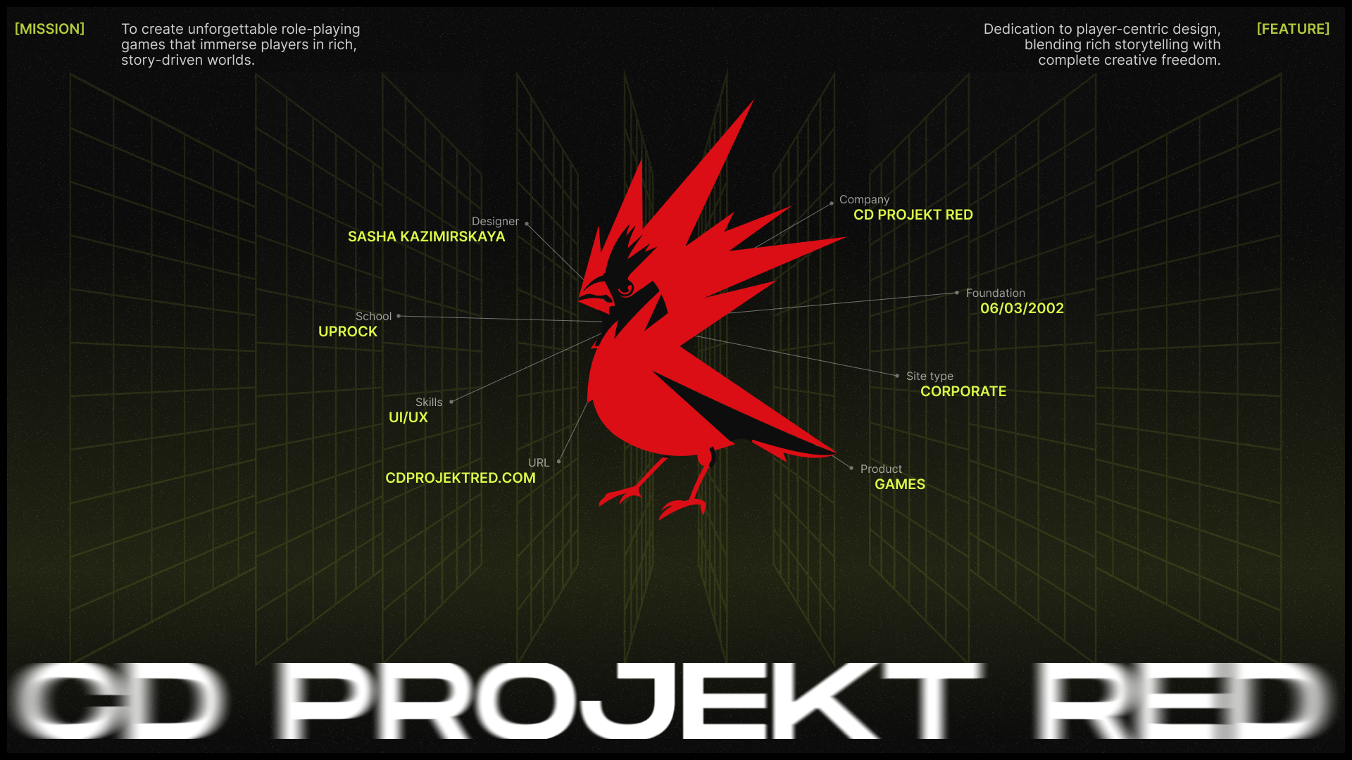 CD PROJEKT RED | Corporate Website — Изображение №1 — Интерфейсы на Dprofile
