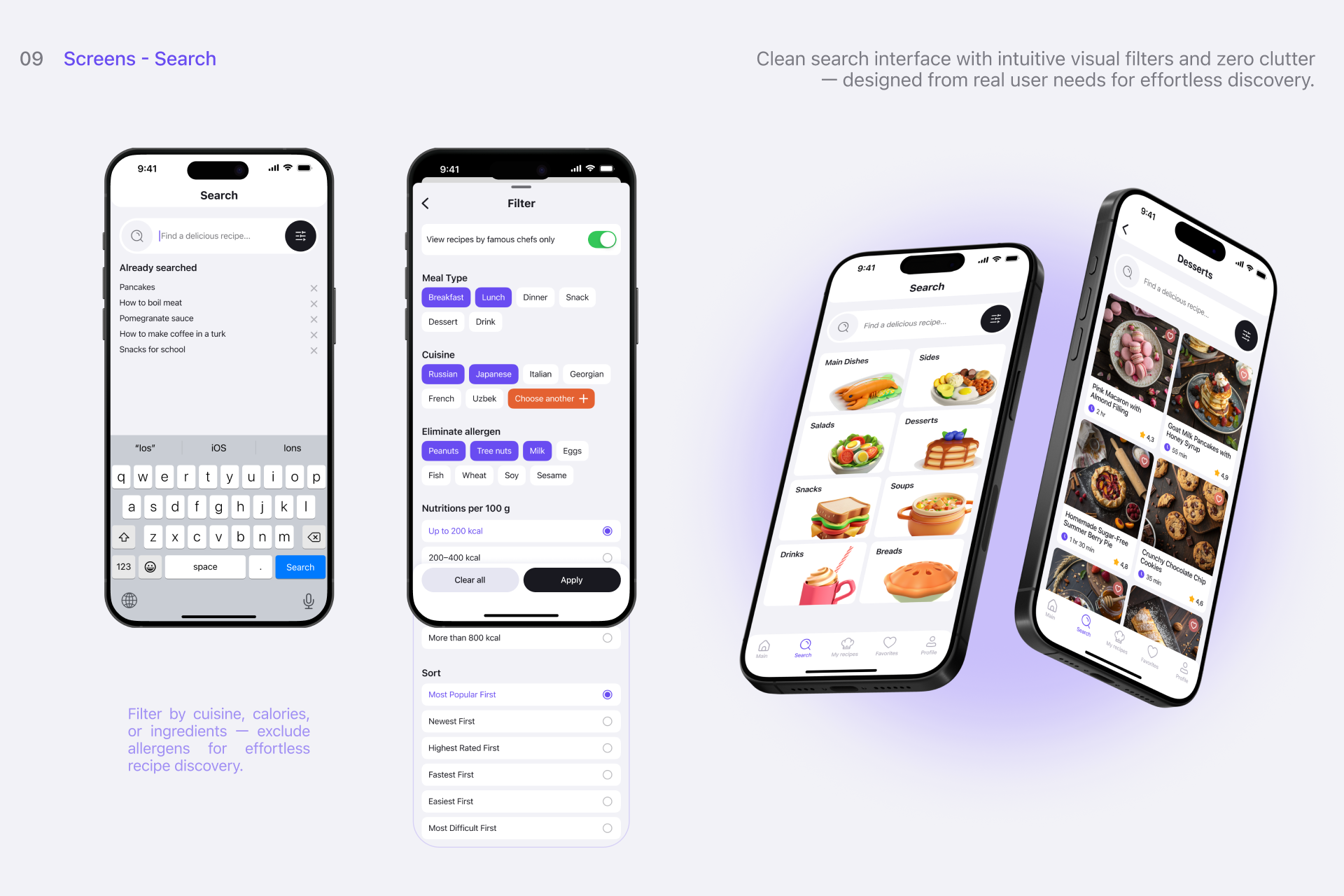 Mealio | Recipe Mobile App — Изображение №13 — Интерфейсы на Dprofile