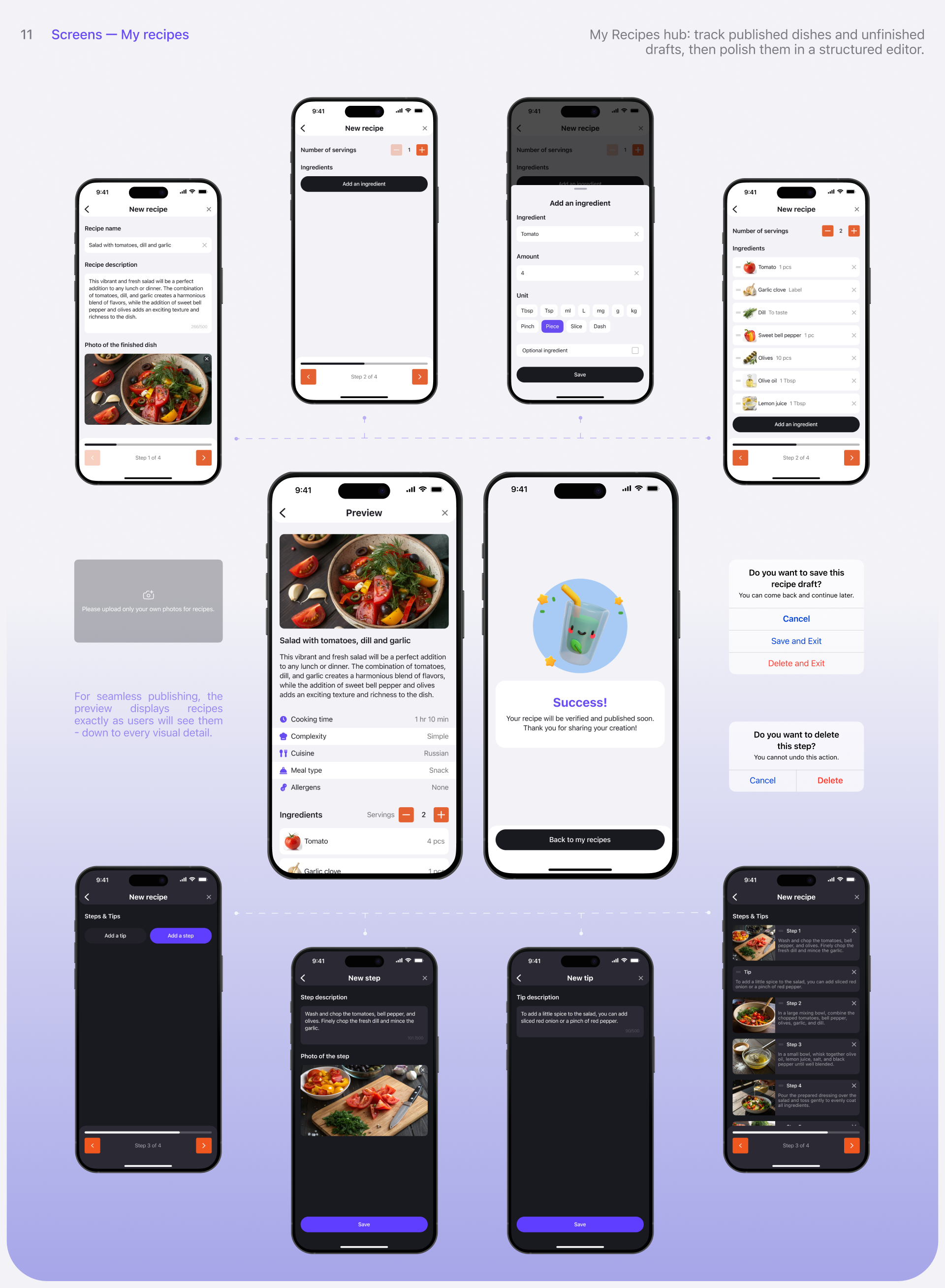 Mealio | Recipe Mobile App — Изображение №16 — Интерфейсы на Dprofile