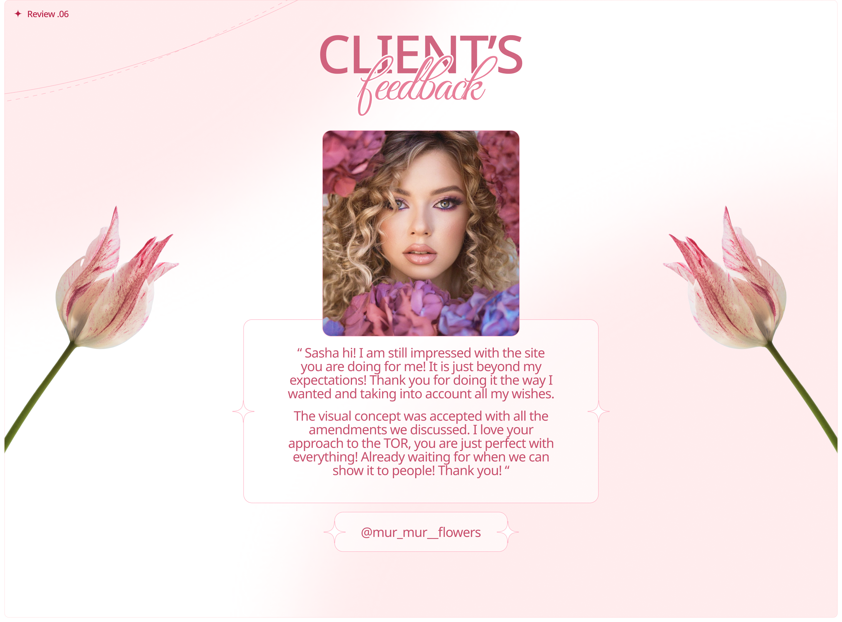MUR MUR Flowers | E-commerce Website — Изображение №16 — Интерфейсы, Анимация на Dprofile