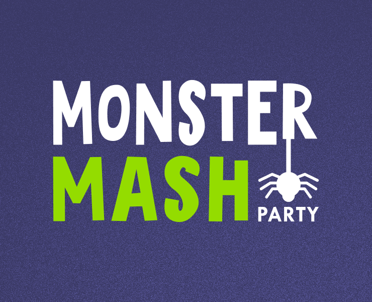 Хэллоуин вечеринка "Monster mash party" | branding — Иллюстрация, Графика на Dprofile