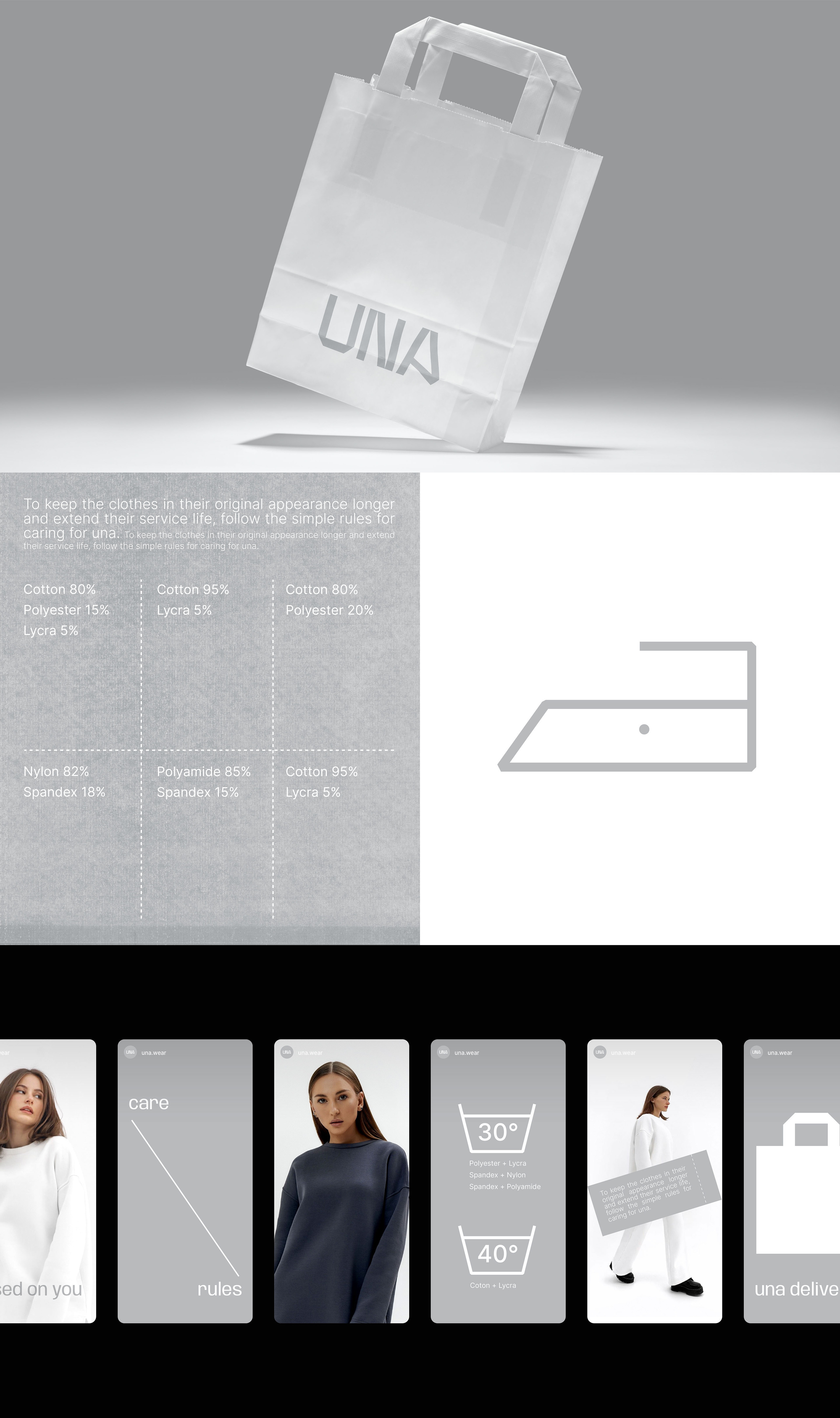 UNA — Изображение №8 — Брендинг, Графика на Dprofile