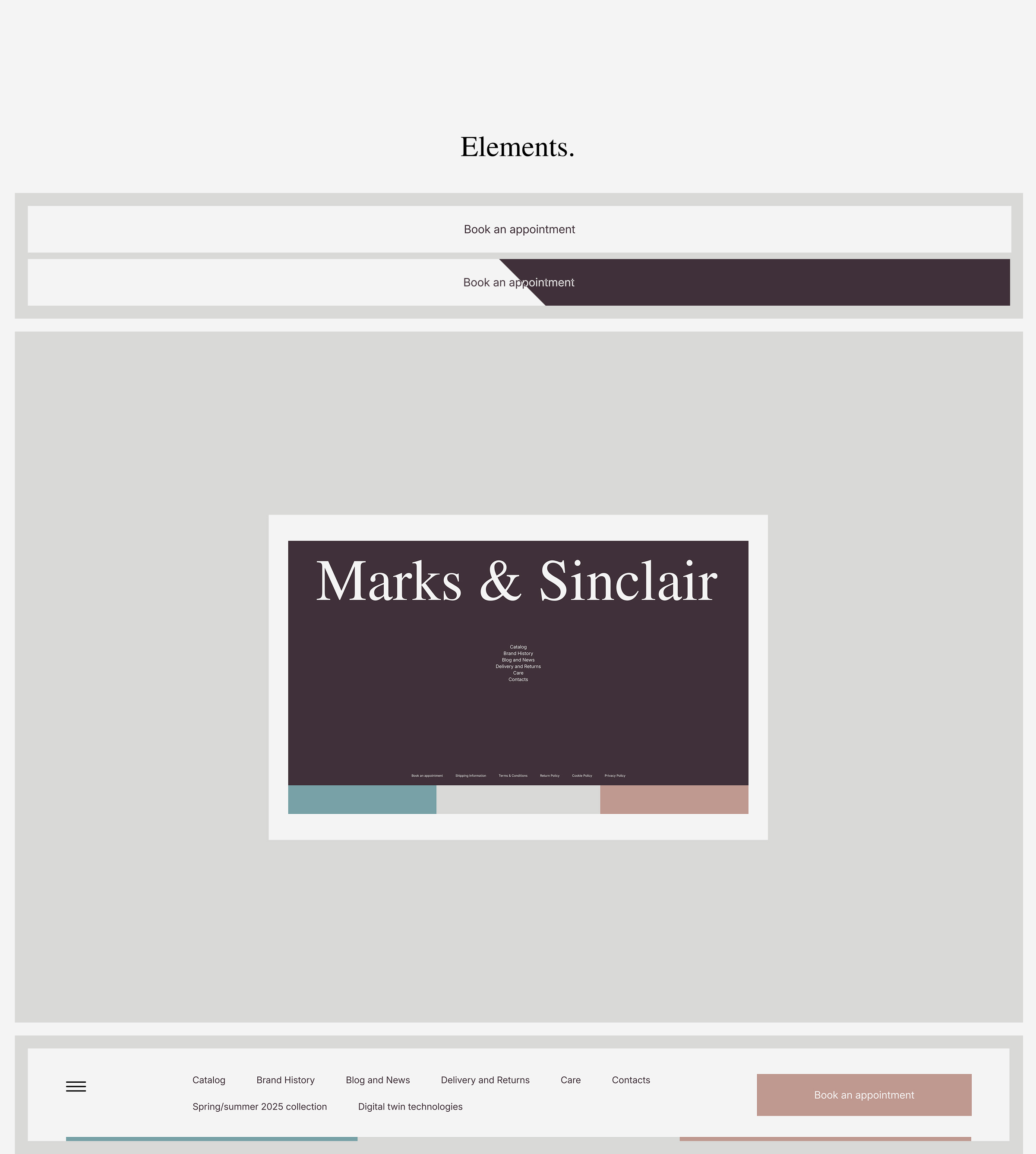 Marks & Sinclair | Магазин персонализированной одежды — Изображение №11 — Интерфейсы на Dprofile