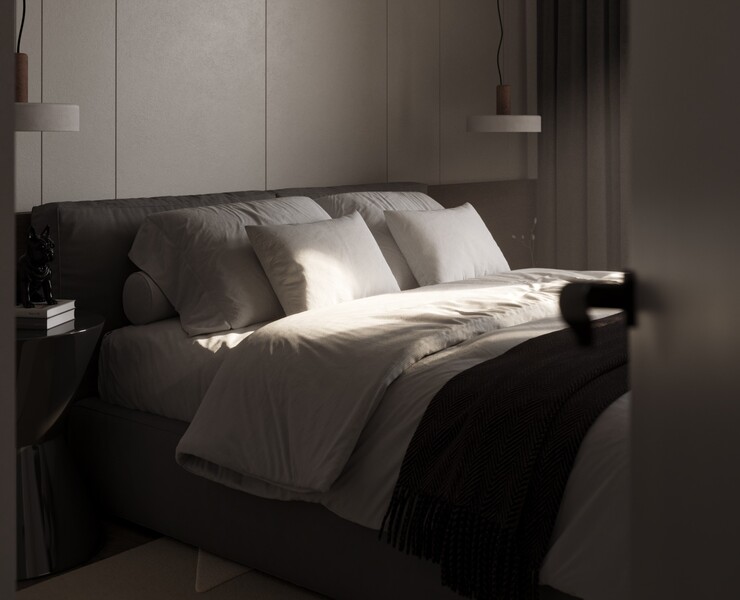 Bedroom — Графика, 3D на Dprofile