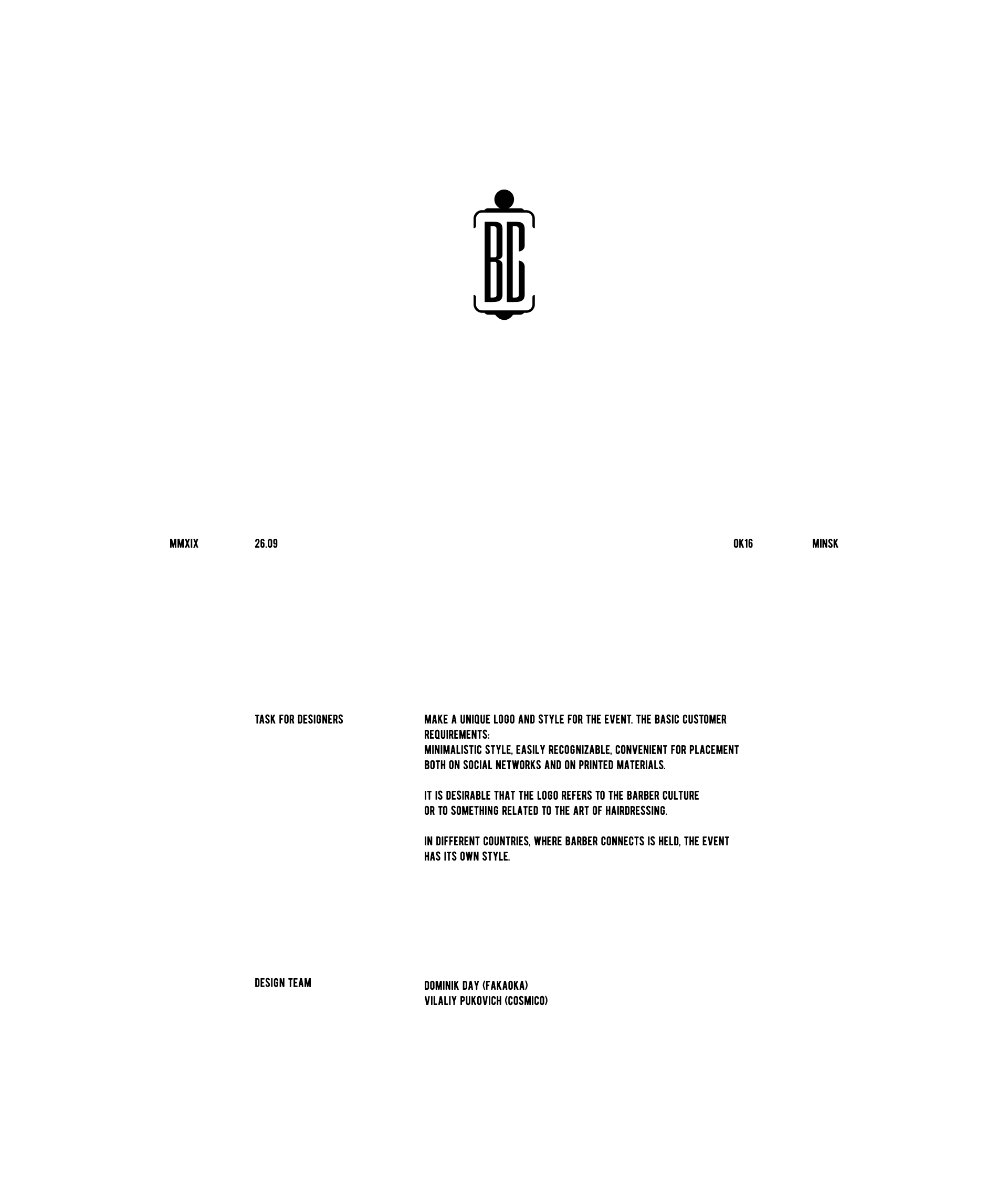 Barber Festival Branding — Изображение №3 — Брендинг на Dprofile