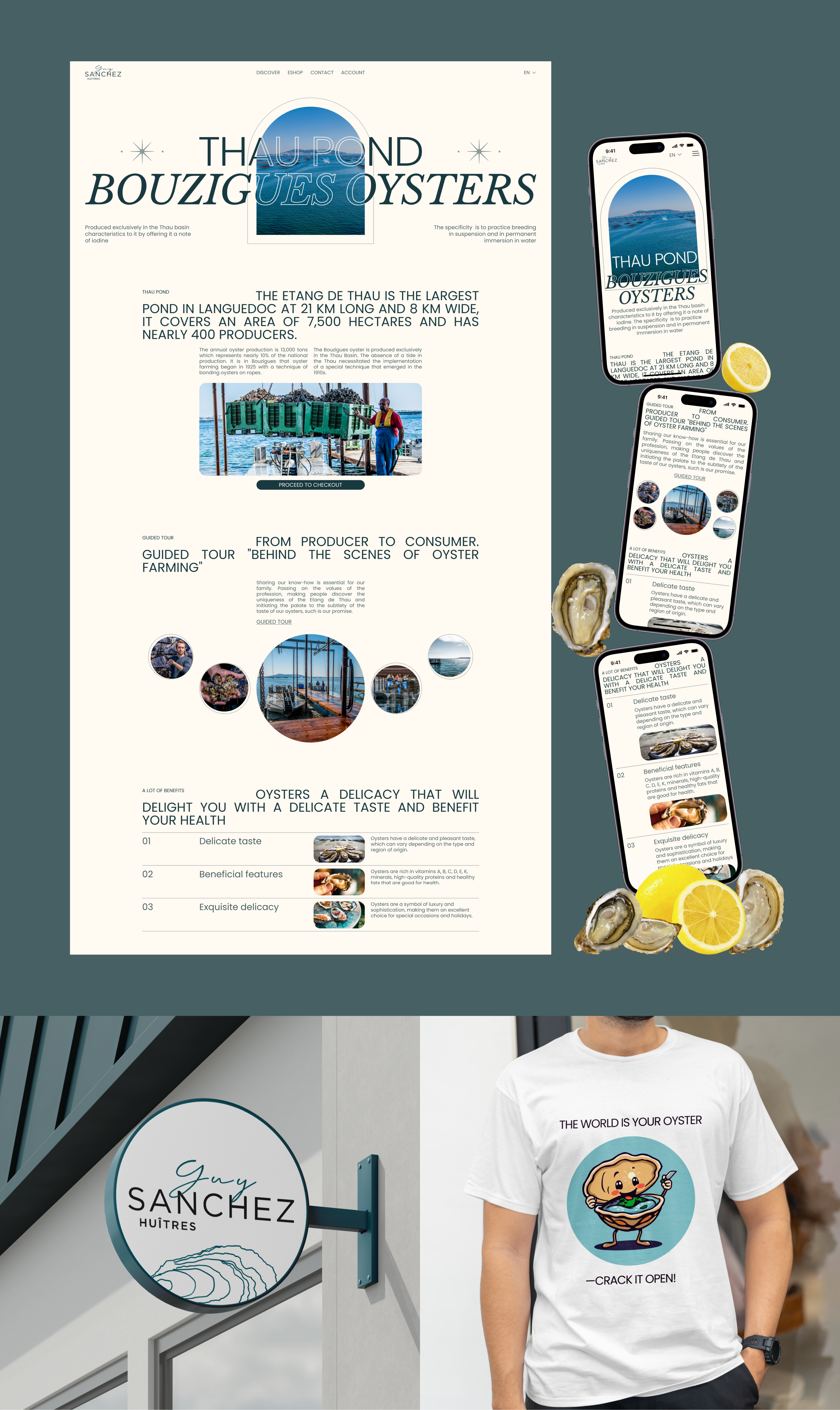 GUY SANCHEZ HUÎTRE — Изображение №6 — Интерфейсы на Dprofile