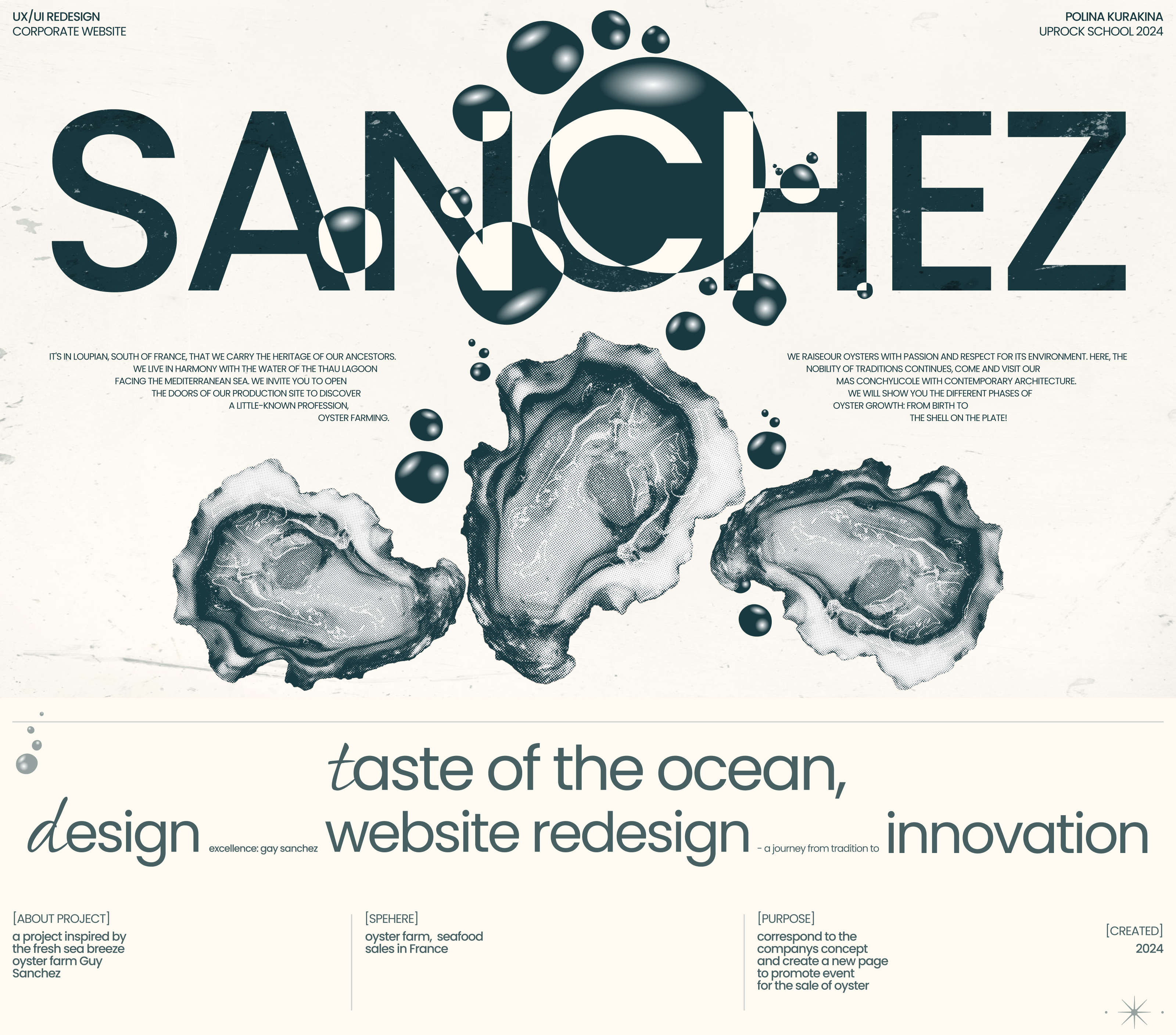 GUY SANCHEZ HUÎTRE — Изображение №1 — Интерфейсы на Dprofile