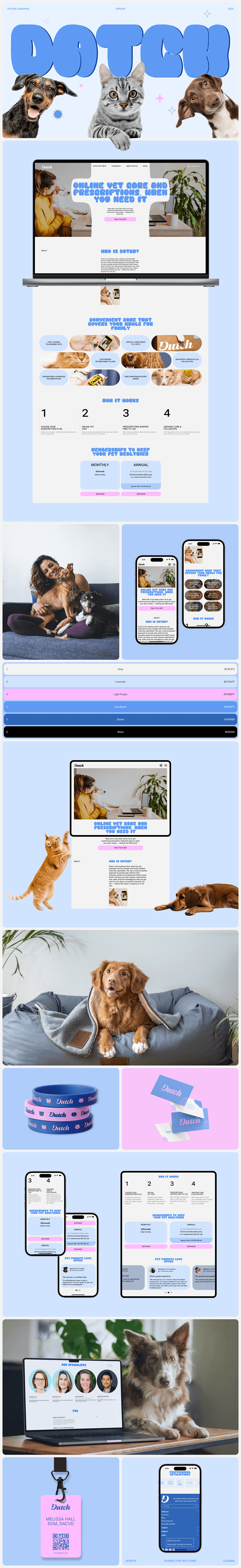 DATCH | Landing page — Изображение №1 — Интерфейсы на Dprofile