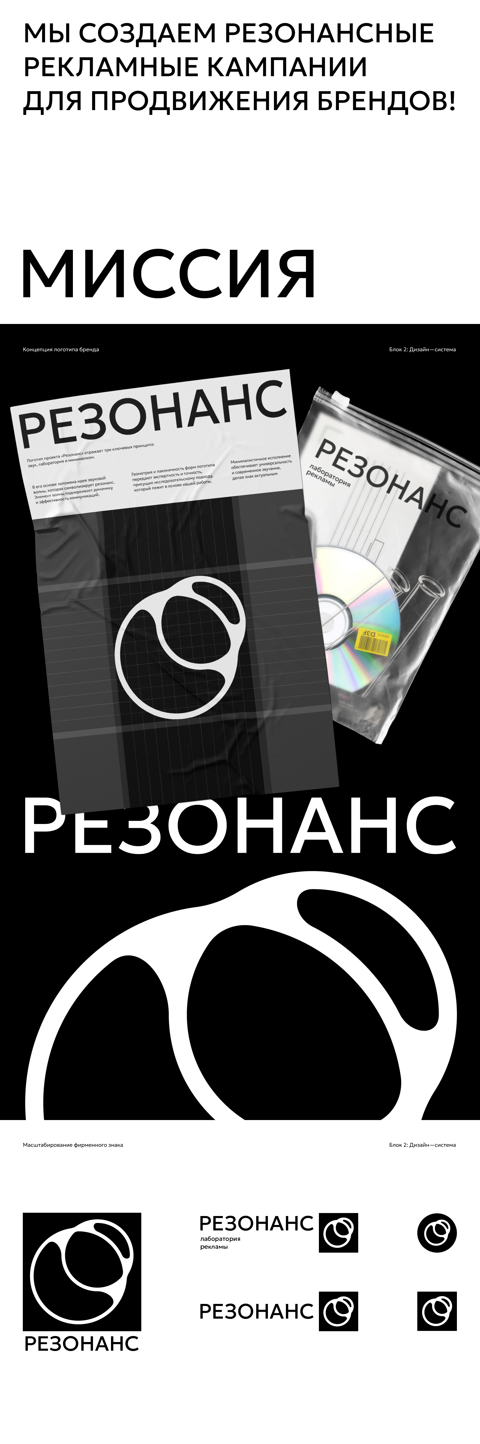 РЕЗОНАНС — Лаборатория рекламы — Изображение №4 — Брендинг, Графика на Dprofile