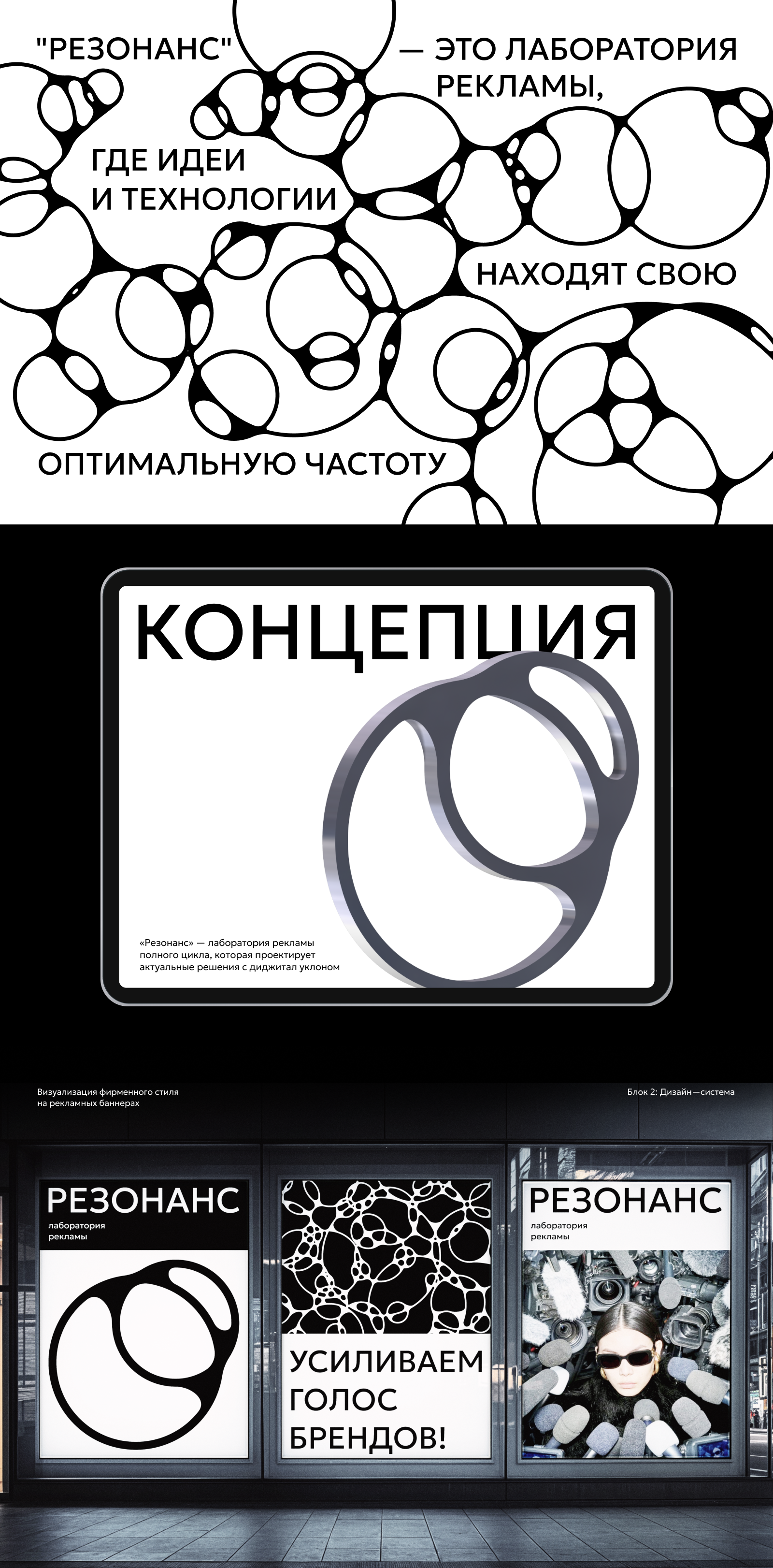РЕЗОНАНС — Лаборатория рекламы — Изображение №2 — Брендинг, Графика на Dprofile