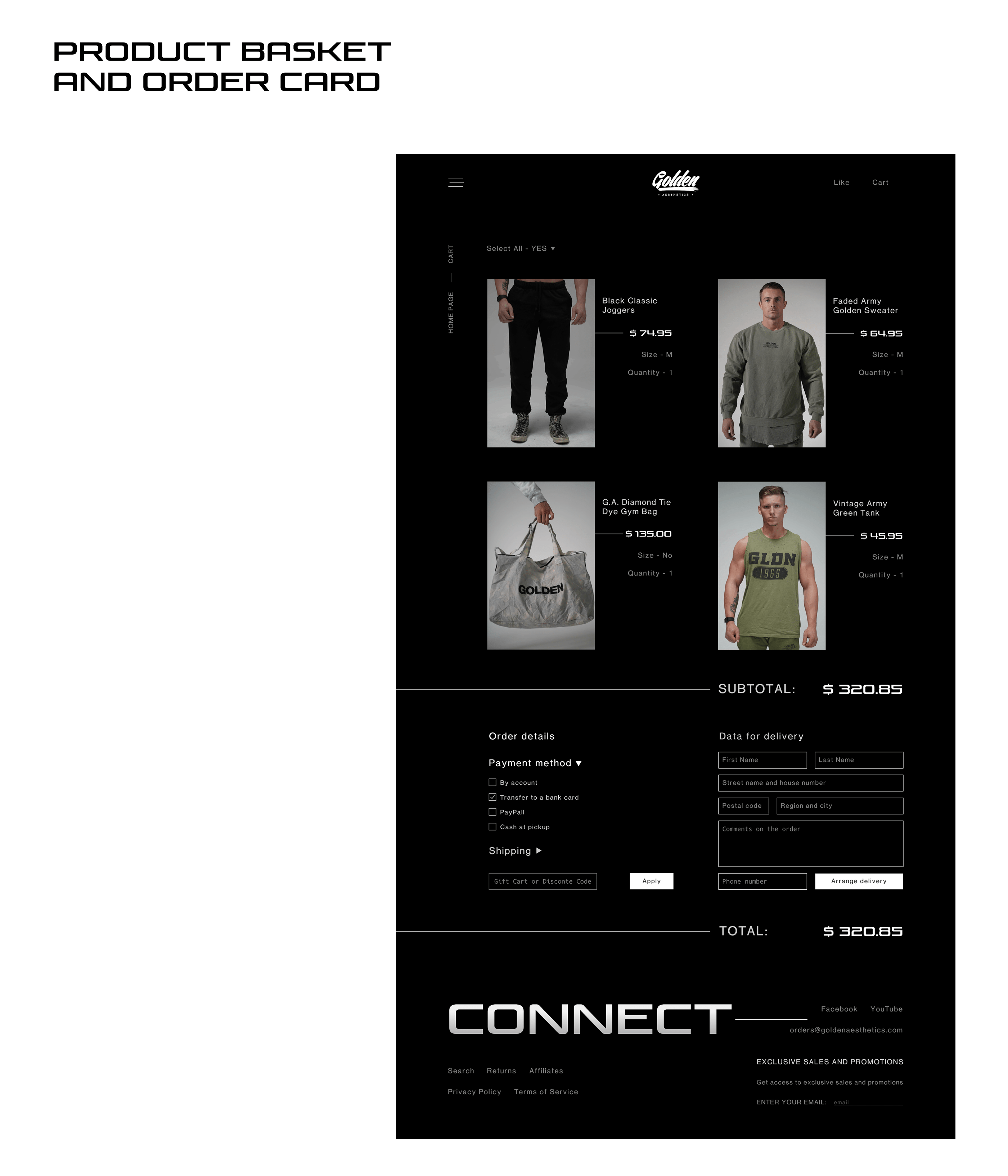 Golden Aesthetics | Website redesign concept — Изображение №15 — Интерфейсы, Брендинг, Графика на Dprofile