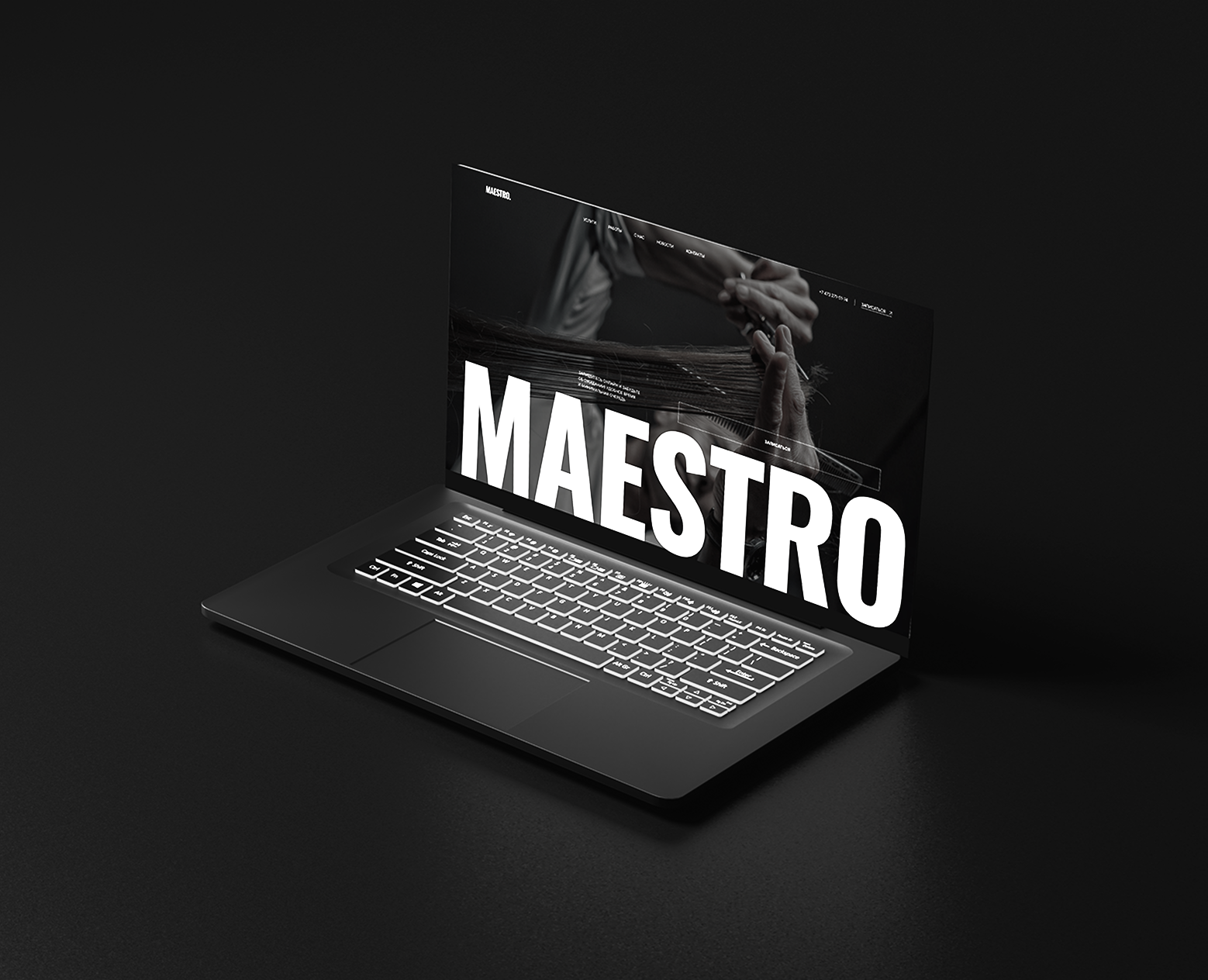 Maestro - Landing page на Dprofile