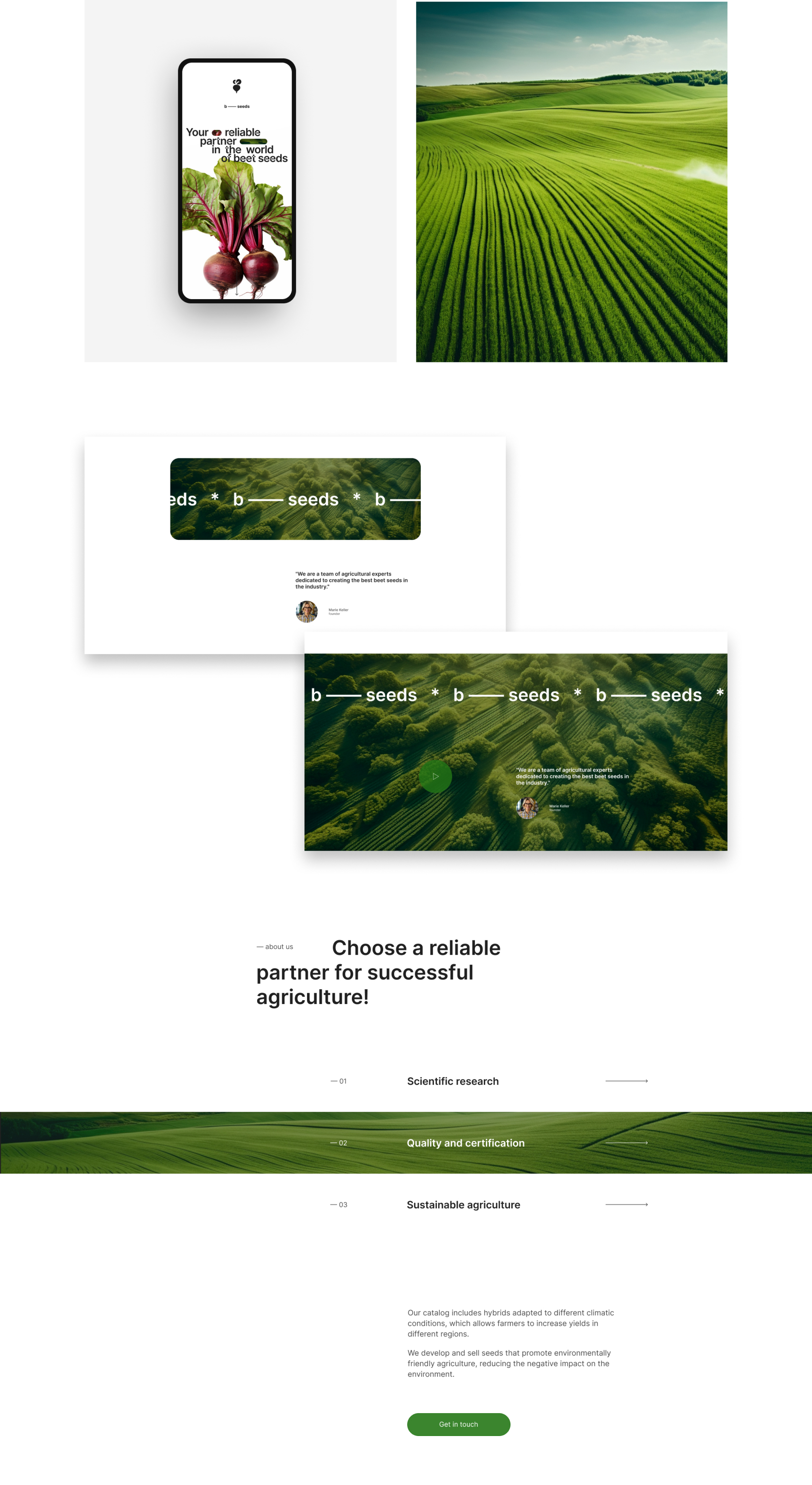 b — seeds (the concept) — Изображение №11 — Интерфейсы, Брендинг на Dprofile