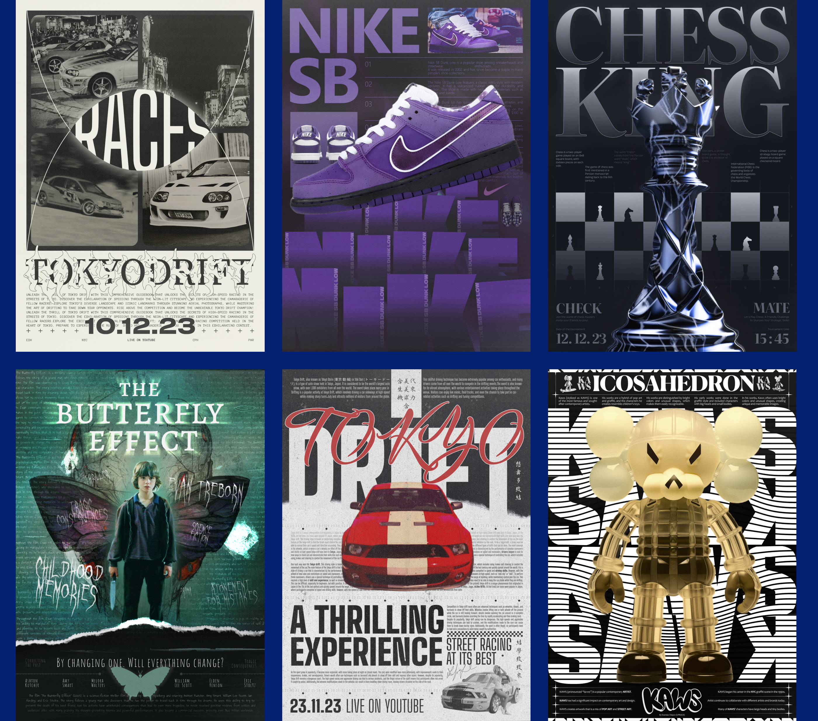 POSTER COLLECTION — Изображение №2 — Интерфейсы, Графика на Dprofile
