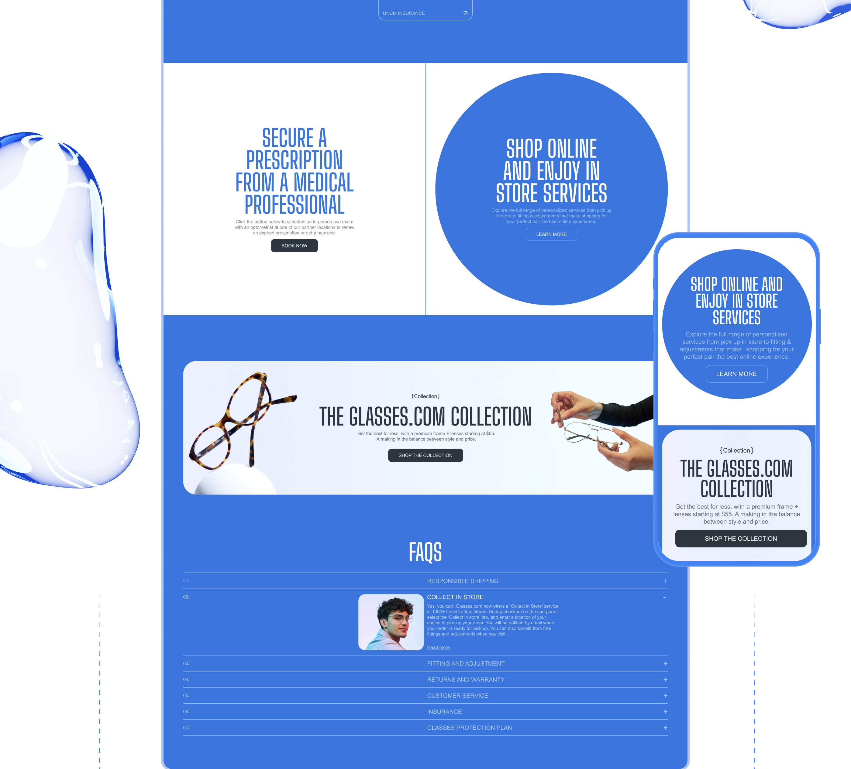 GLASSESCOM | E-commerce redesign — Изображение №7 — Интерфейсы на Dprofile