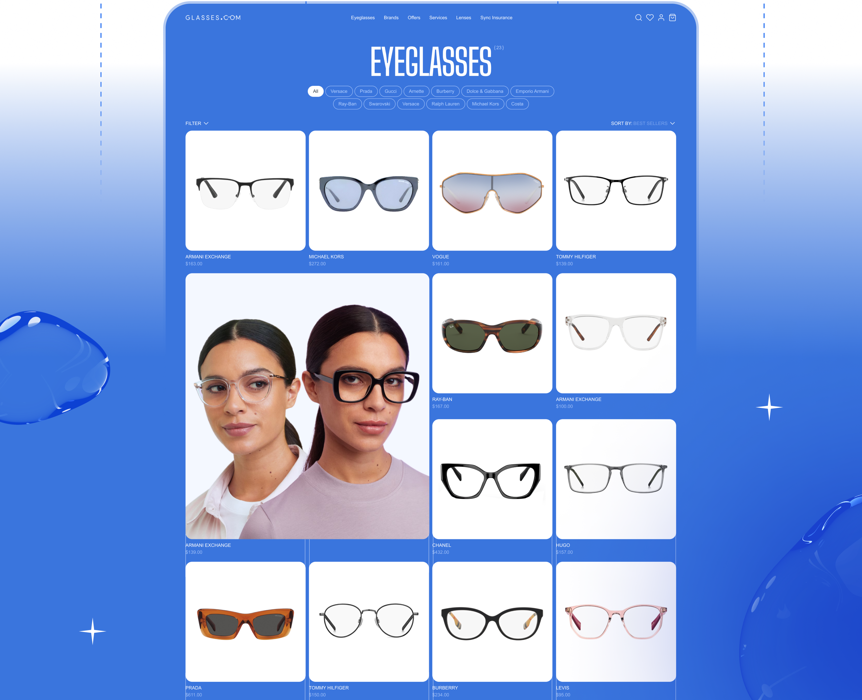 GLASSESCOM | E-commerce redesign — Изображение №9 — Интерфейсы на Dprofile