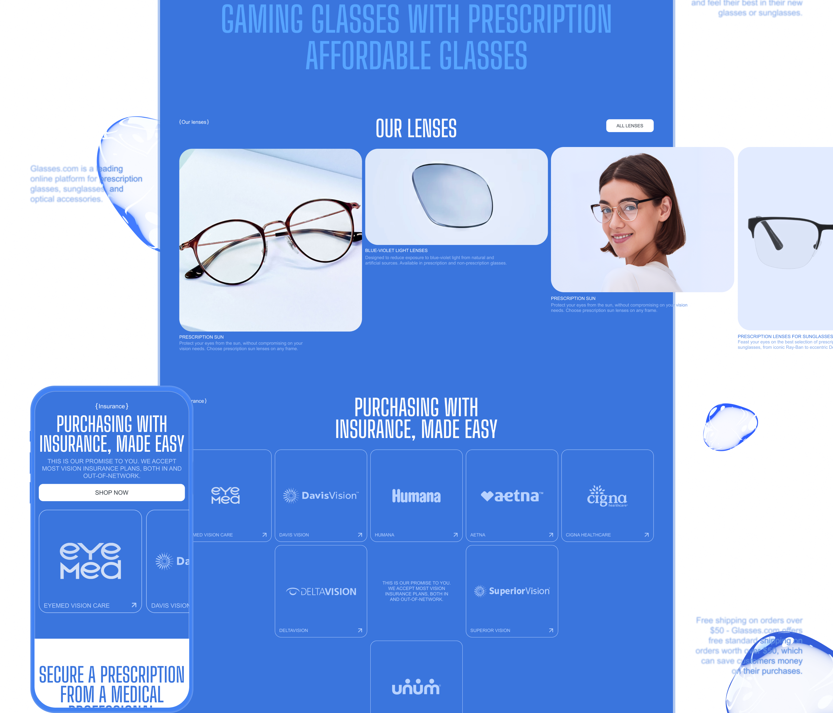 GLASSESCOM | E-commerce redesign — Изображение №6 — Интерфейсы на Dprofile