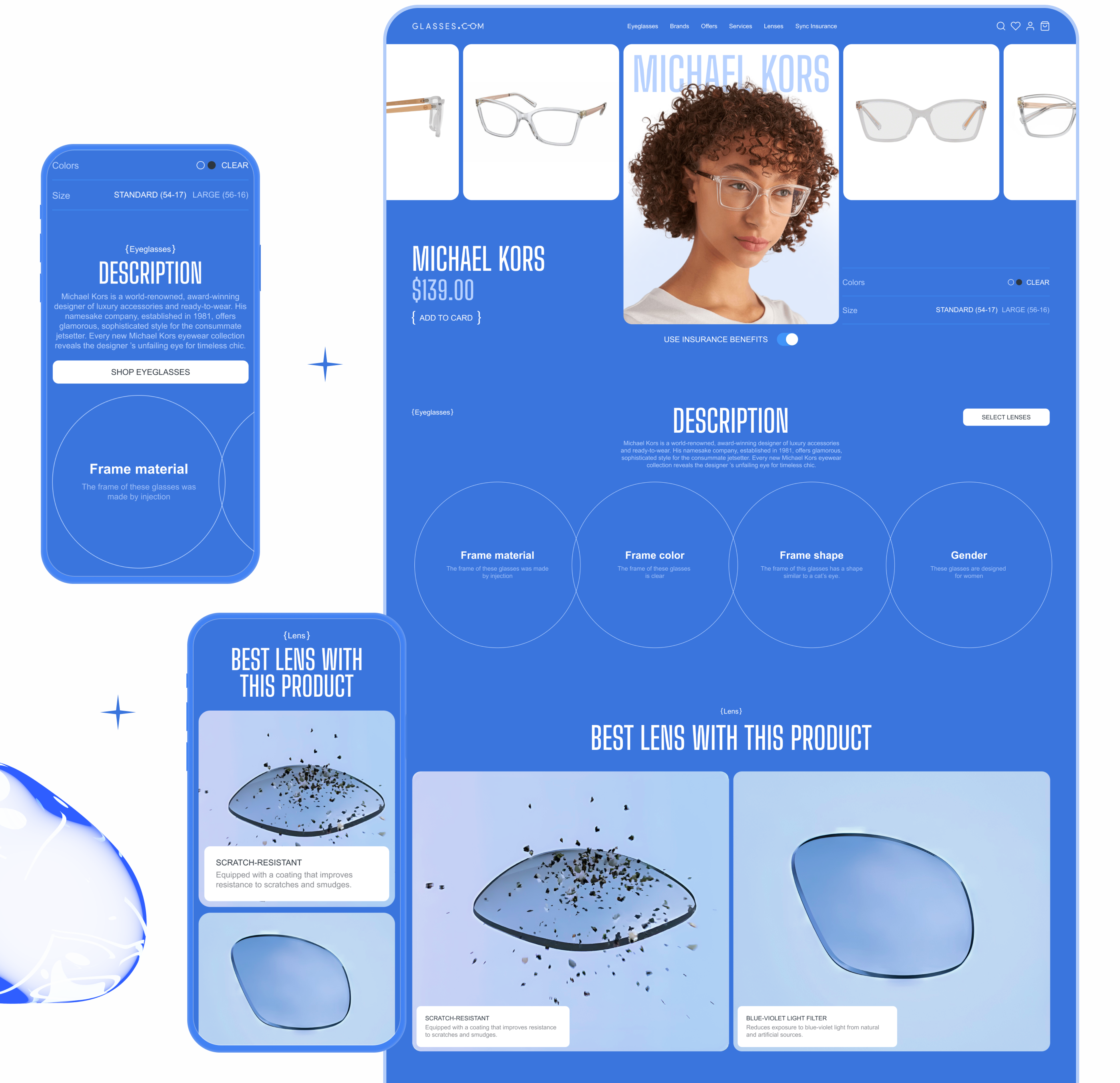 GLASSESCOM | E-commerce redesign — Изображение №15 — Интерфейсы на Dprofile