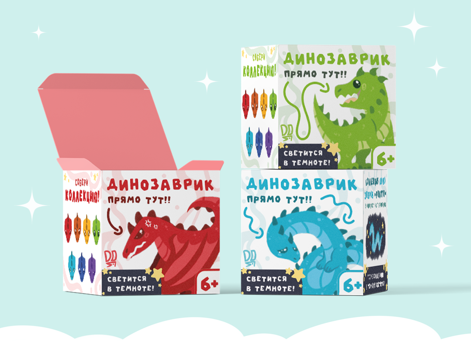 Упаковка игрушек динозавров // Упаковка — Изображение №5 — Брендинг, Графика на Dprofile