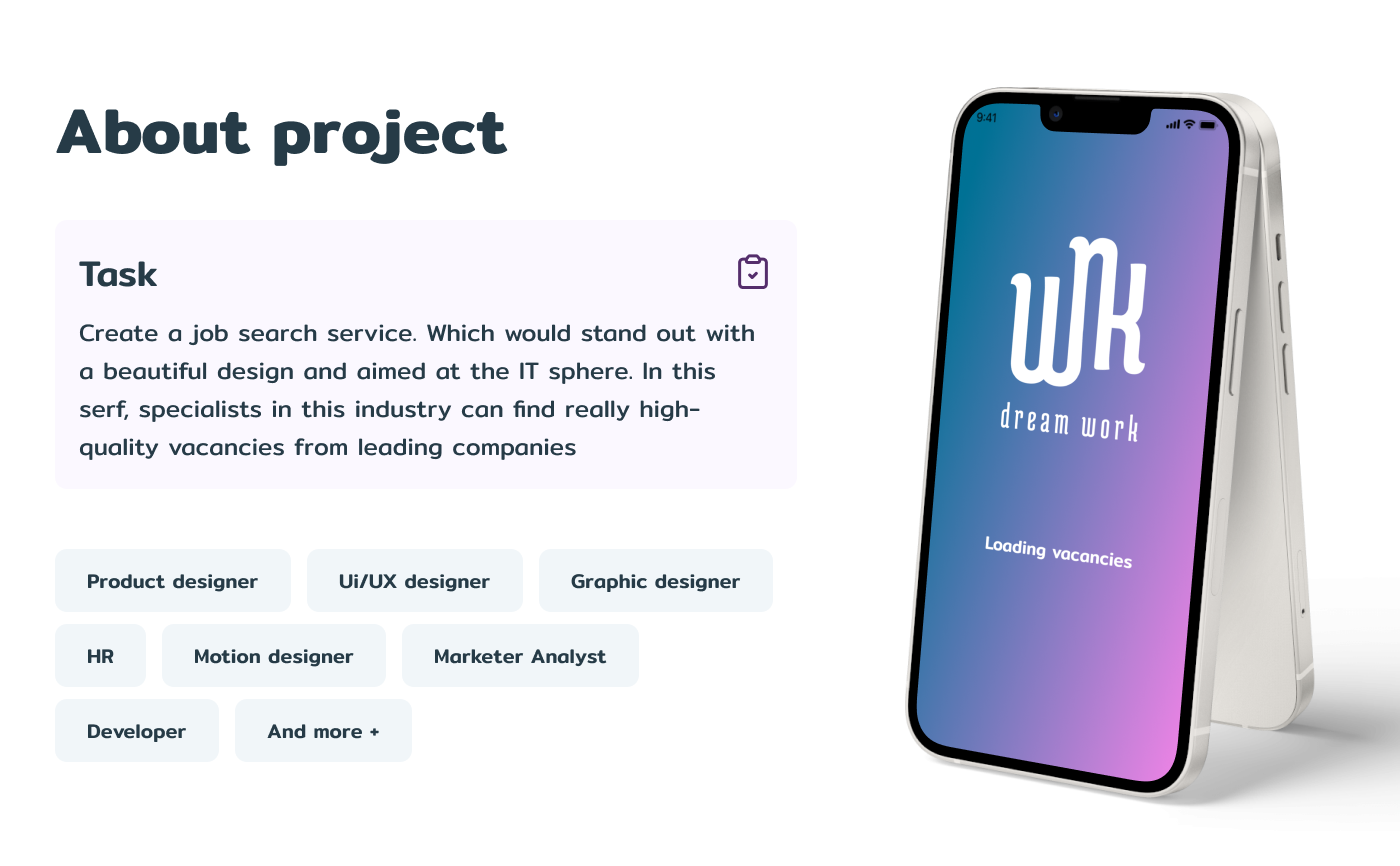 Mobile App For Job search service — Изображение №2 — Интерфейсы на Dprofile