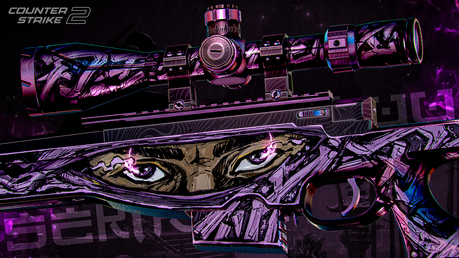AWP | SERIKYU — Изображение №1 — Иллюстрация, 3D на Dprofile