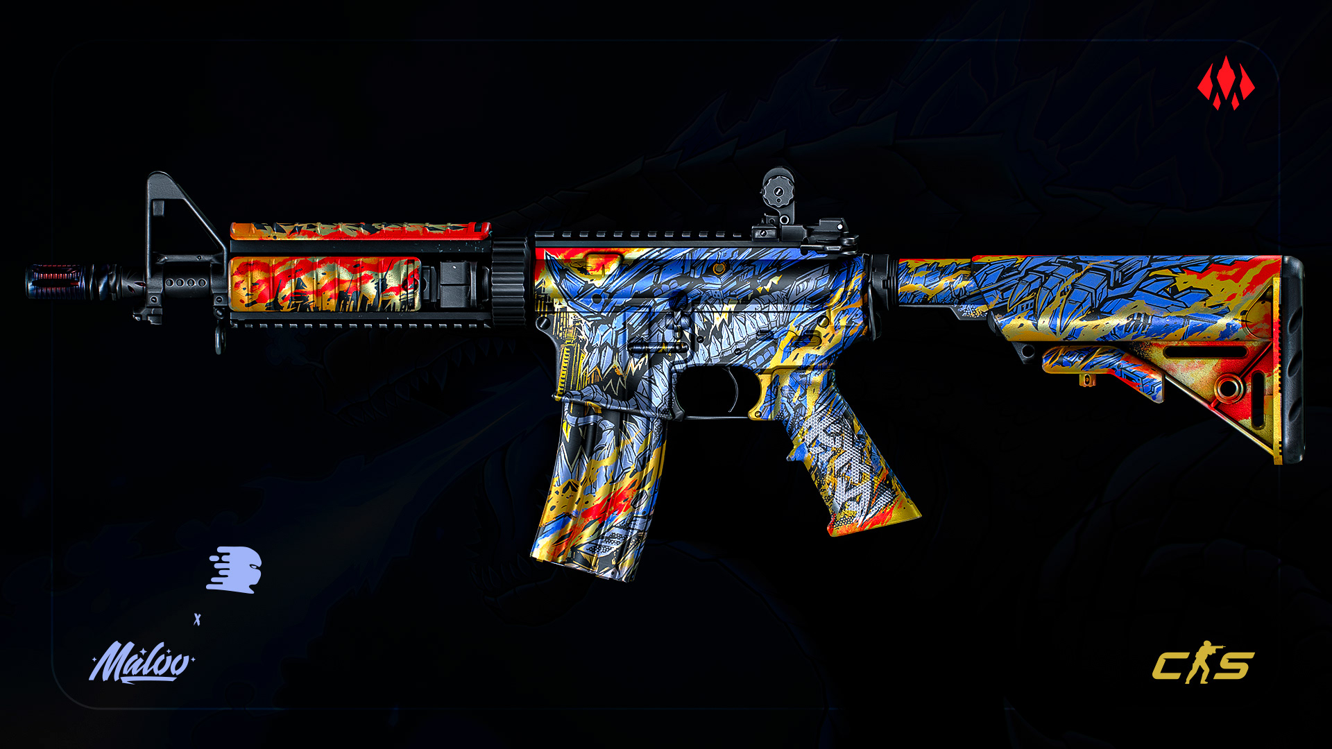 M4A4 | FURY KAIJU — Изображение №2 — Брендинг, 3D на Dprofile