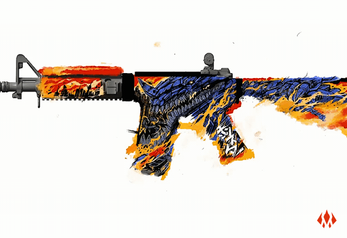 M4A4 | FURY KAIJU — Изображение №11 — Брендинг, 3D на Dprofile
