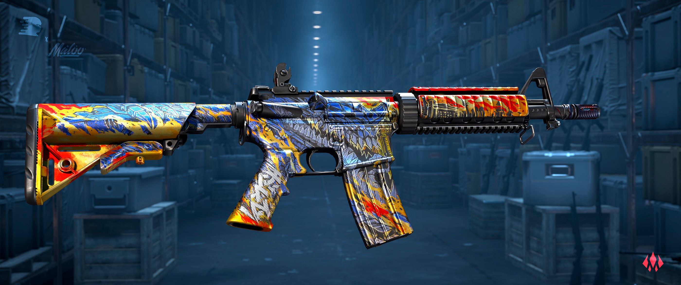 M4A4 | FURY KAIJU — Изображение №5 — Брендинг, 3D на Dprofile