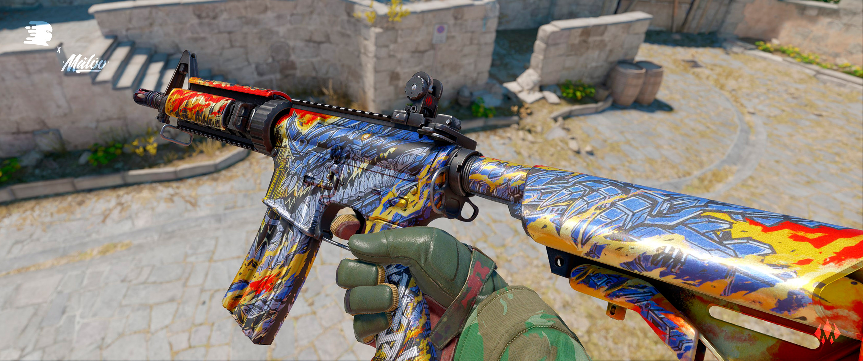 M4A4 | FURY KAIJU — Изображение №6 — Брендинг, 3D на Dprofile