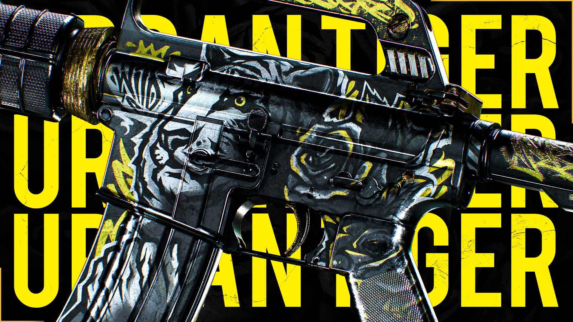 M4A1-S | Urban Tiger 2.0 (CS2 Rework) — Изображение №1 — Графика, 3D на Dprofile