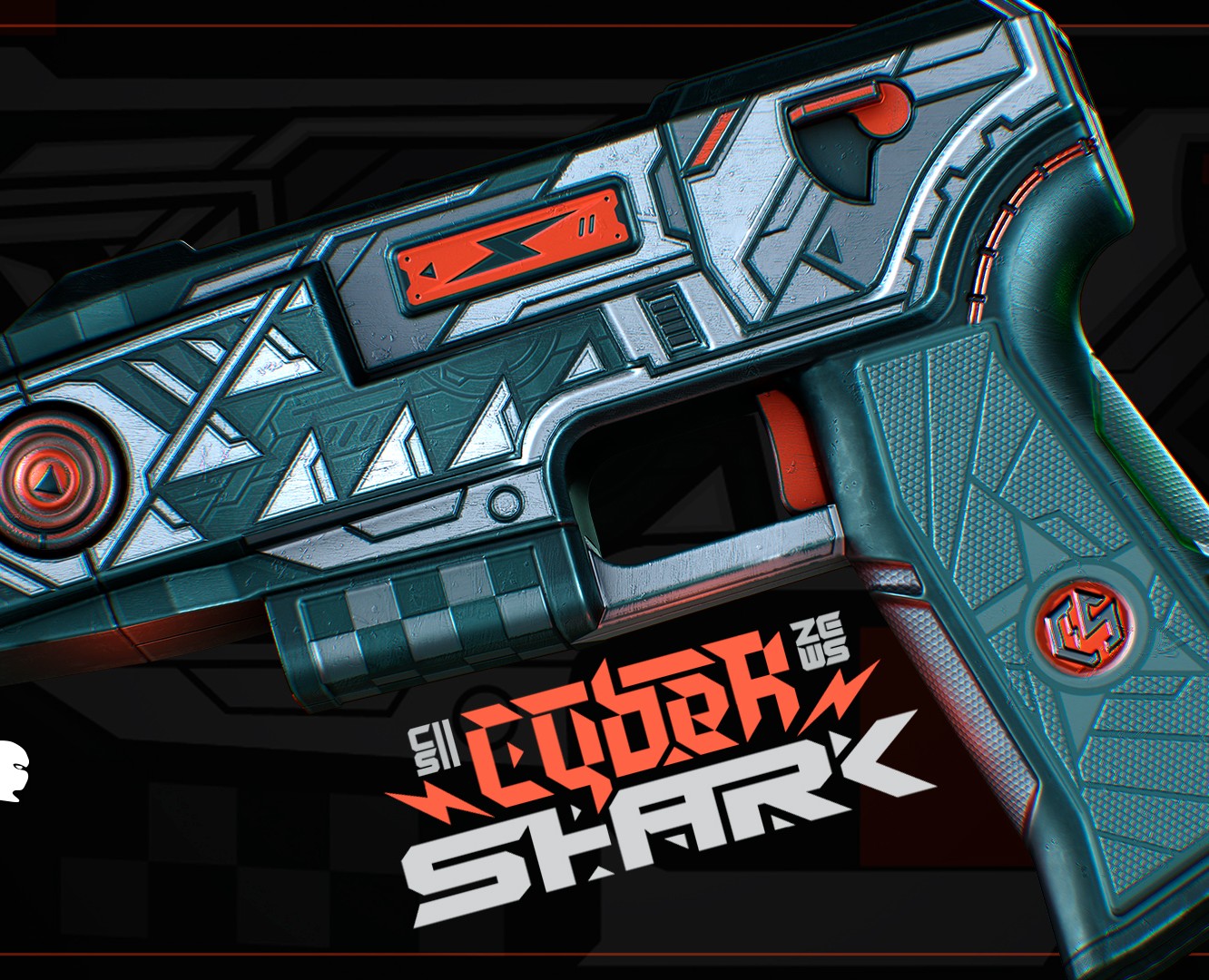 Zeus x27 | Cyber Shark — Иллюстрация, 3D на Dprofile