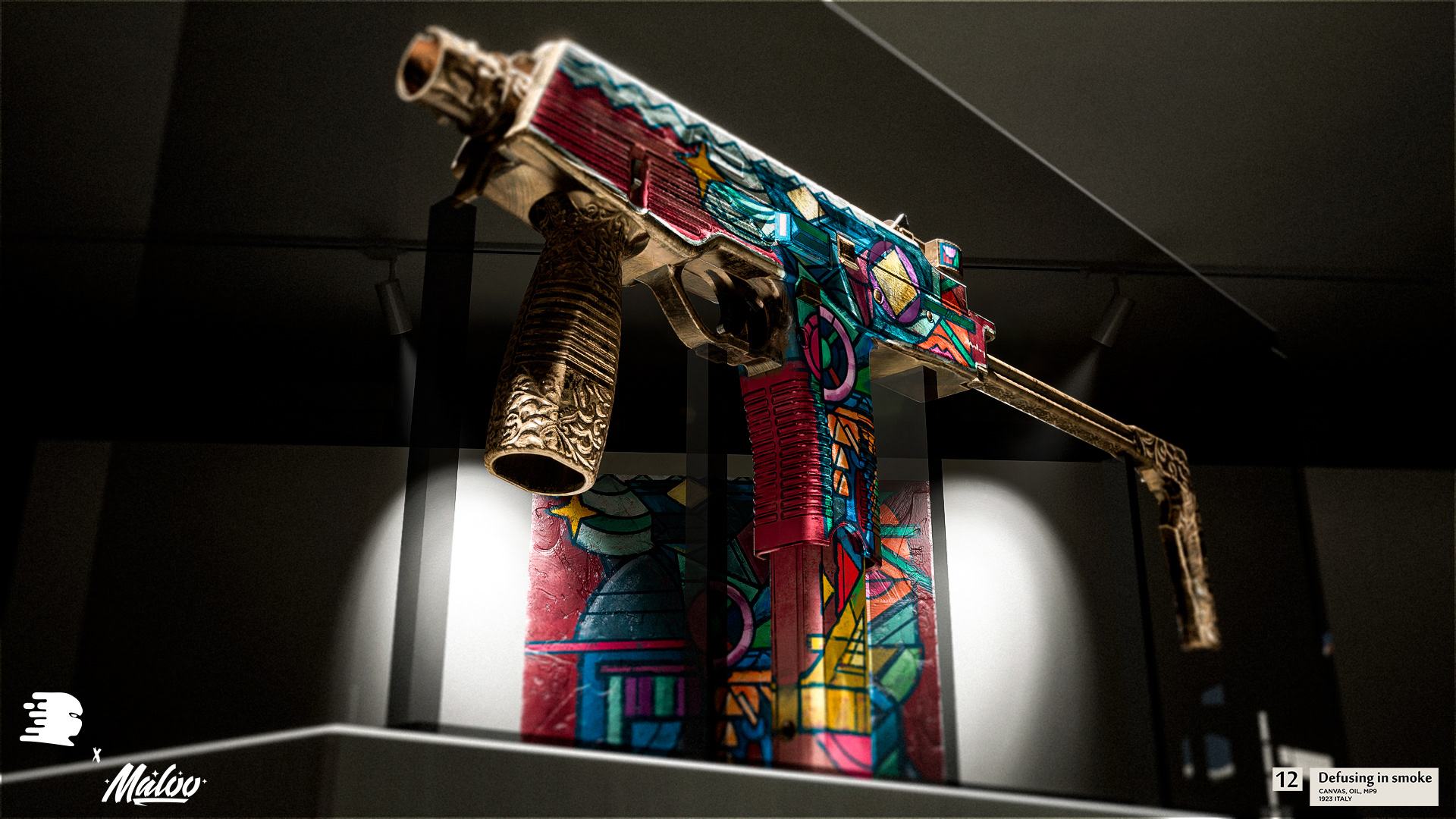 MP9 | The Exhibit (1923, Italy) — Изображение №3 — Брендинг, Иллюстрация на Dprofile