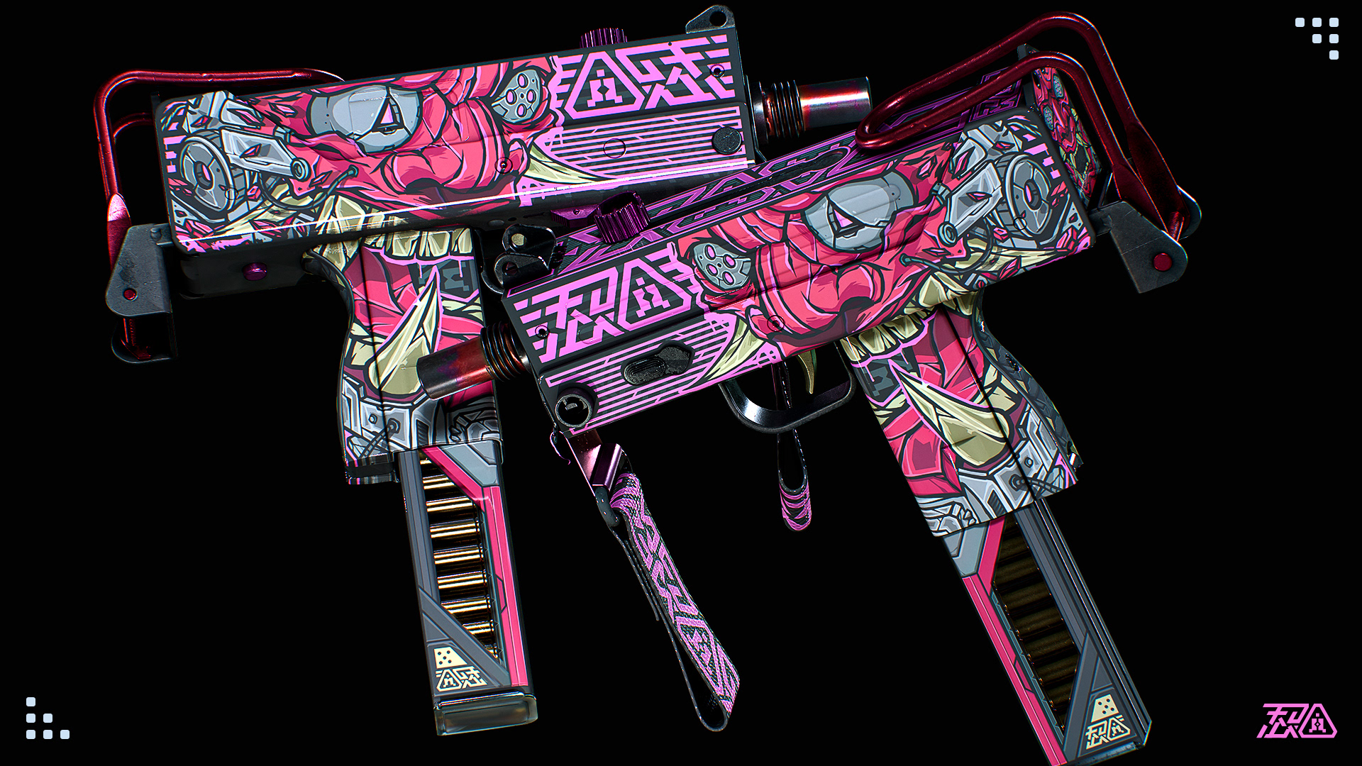 MAC-10 | Saibā Oni — Изображение №3 — Интерфейсы, 3D на Dprofile