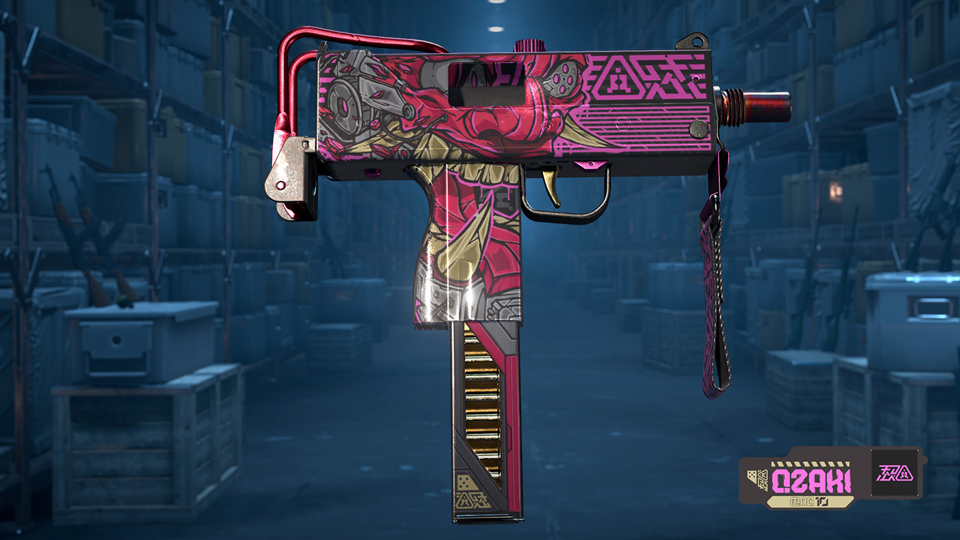 MAC-10 | Saibā Oni — Изображение №9 — Интерфейсы, 3D на Dprofile