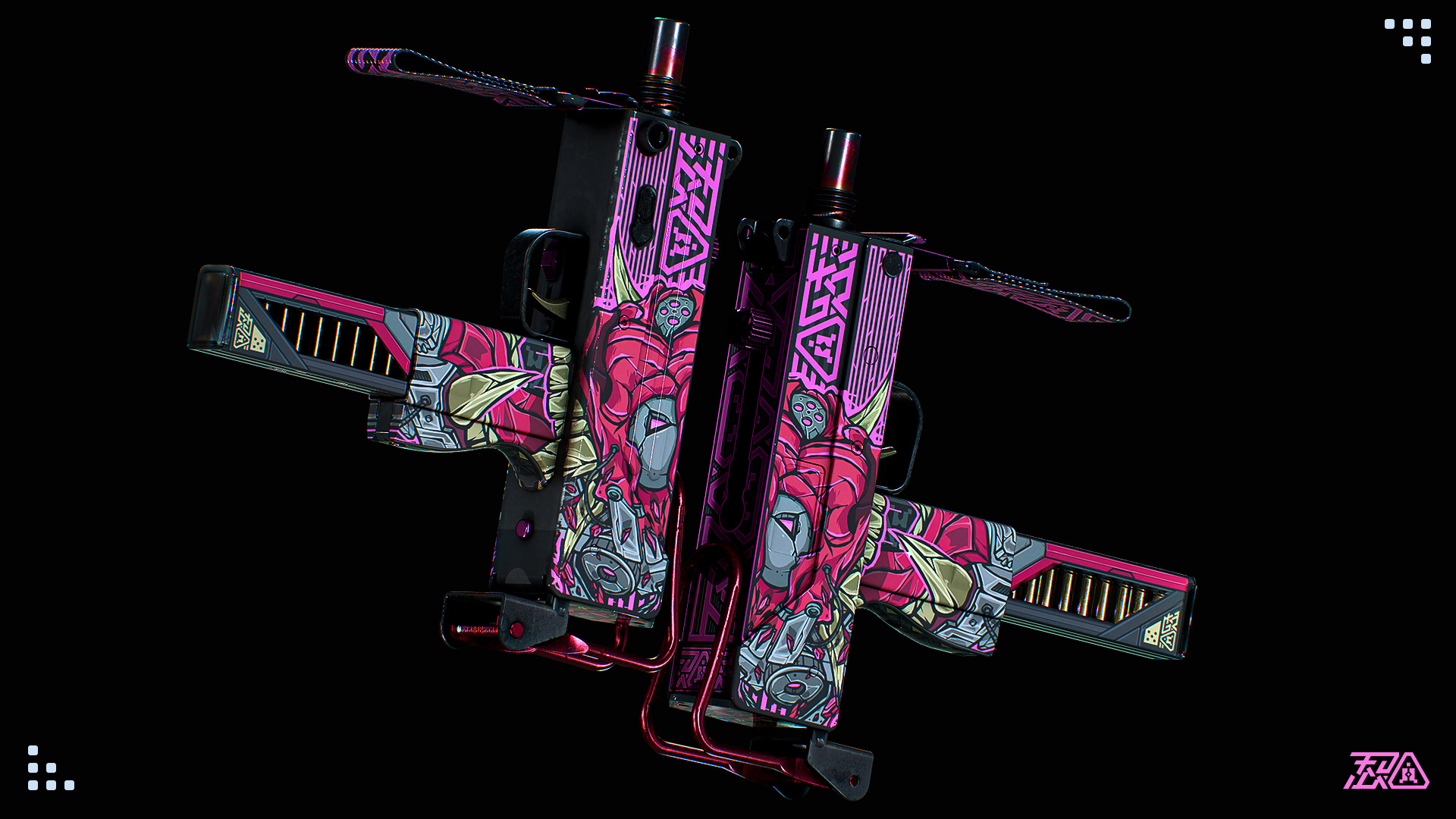 MAC-10 | Saibā Oni — Изображение №6 — Интерфейсы, 3D на Dprofile