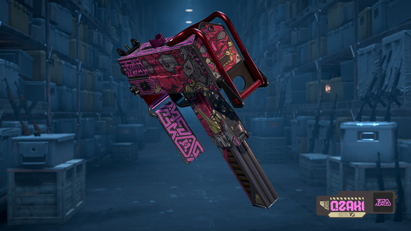 MAC-10 | Saibā Oni — Изображение №11 — Интерфейсы, 3D на Dprofile