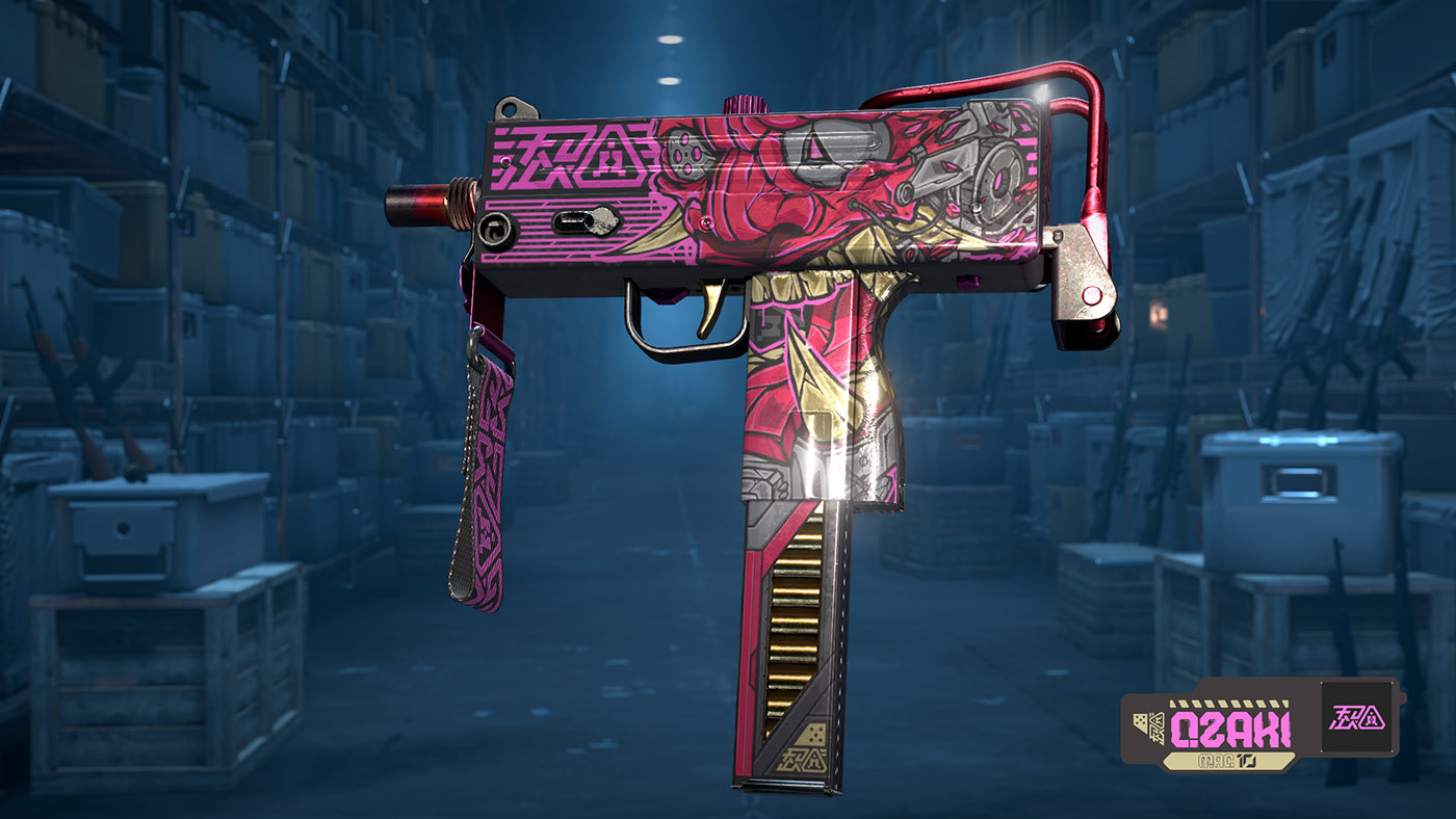 MAC-10 | Saibā Oni — Изображение №8 — Интерфейсы, 3D на Dprofile