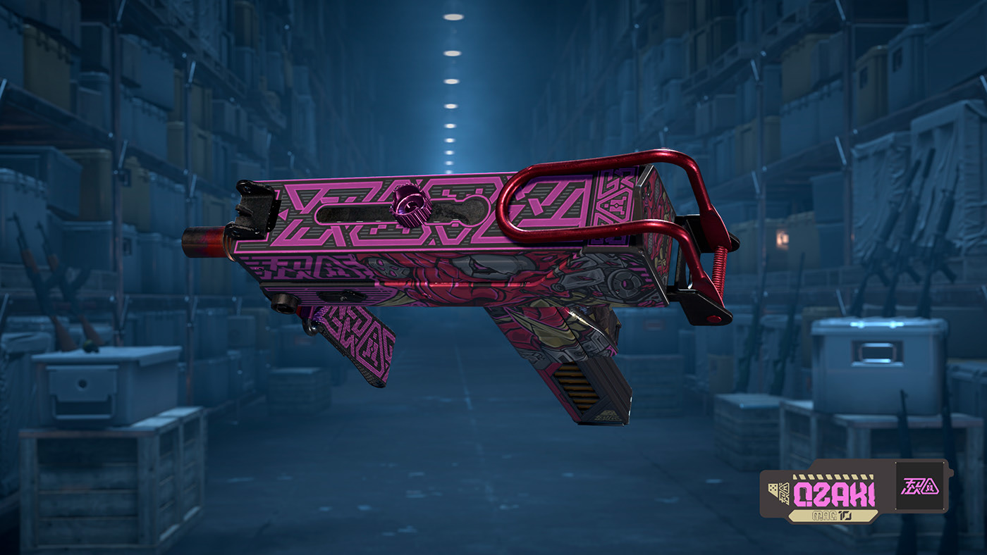 MAC-10 | Saibā Oni — Изображение №12 — Интерфейсы, 3D на Dprofile