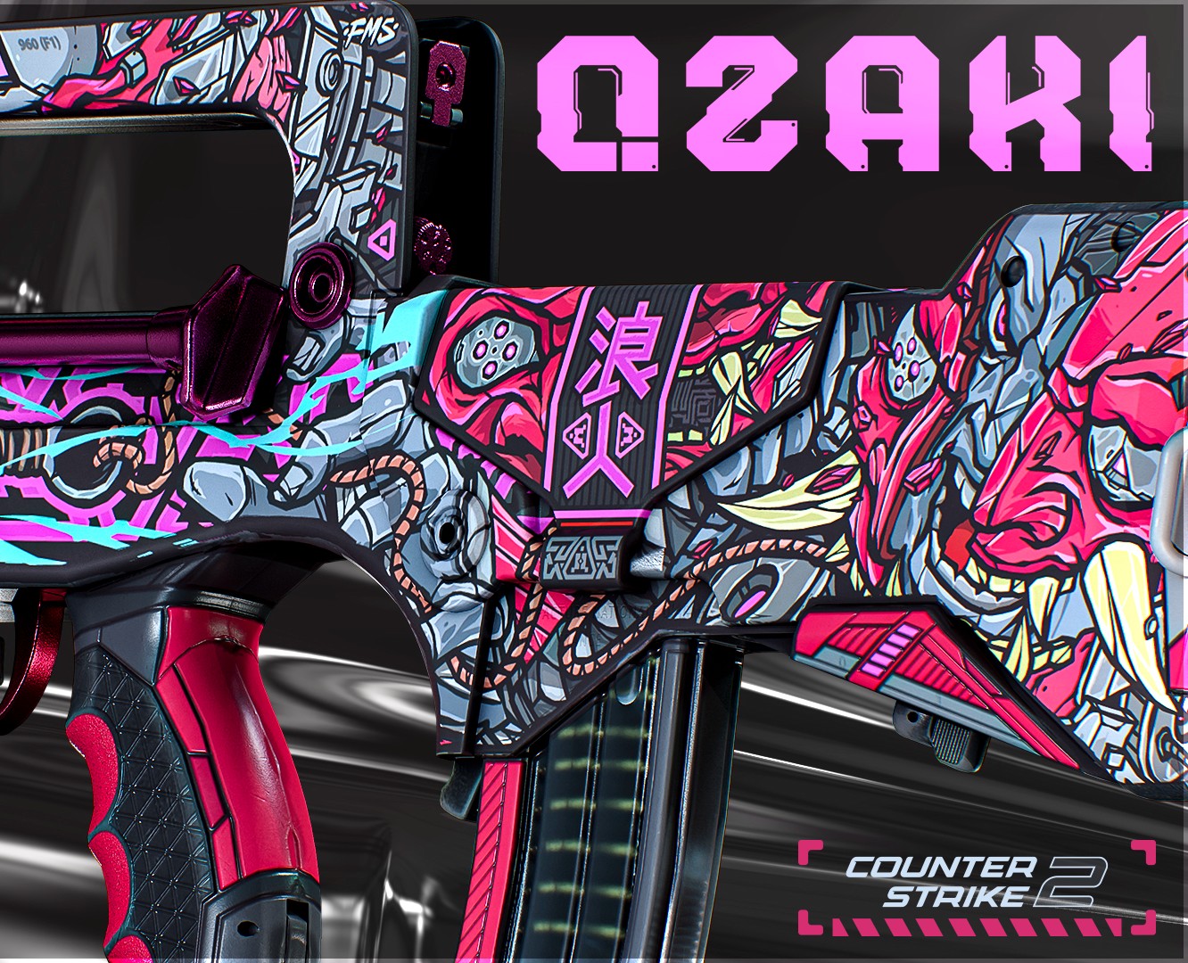 FAMAS | OZAKI — Иллюстрация, 3D на Dprofile