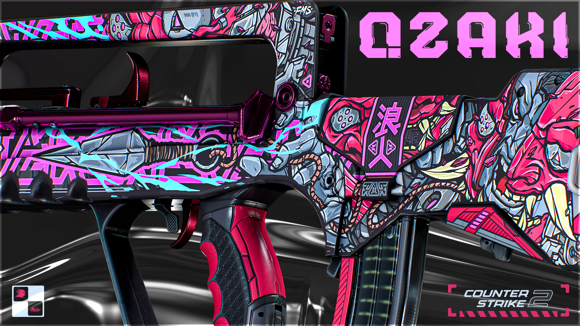 FAMAS | OZAKI — Изображение №2 — Иллюстрация, 3D на Dprofile
