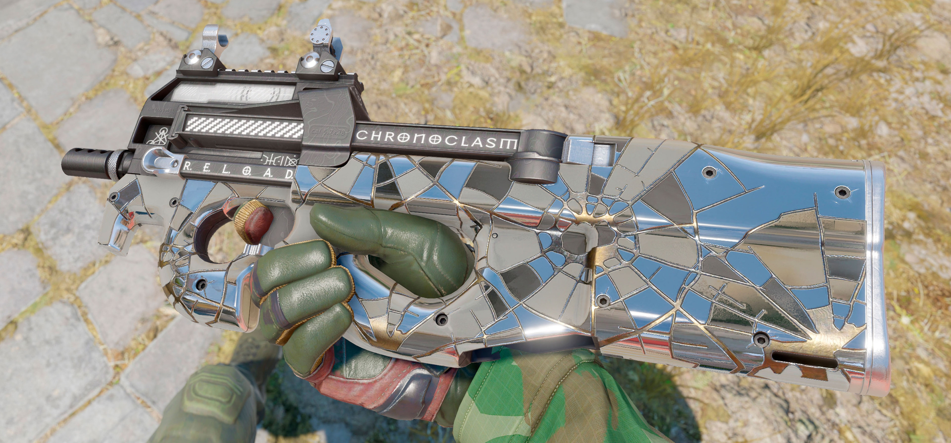 P90 | CHRONOCLASM Skin For CS2 — Изображение №14 — Графика, 3D на Dprofile