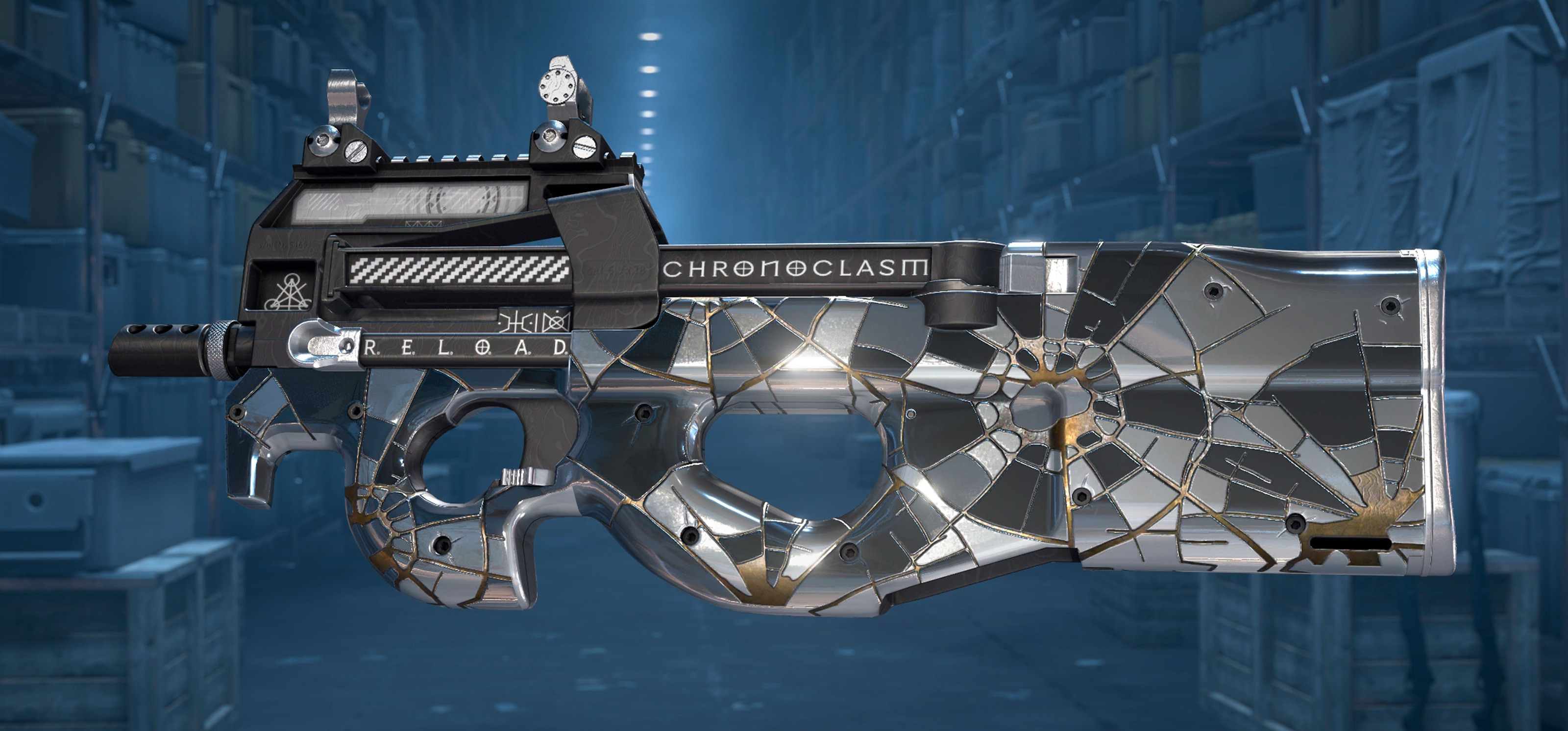 P90 | CHRONOCLASM Skin For CS2 — Изображение №7 — Графика, 3D на Dprofile