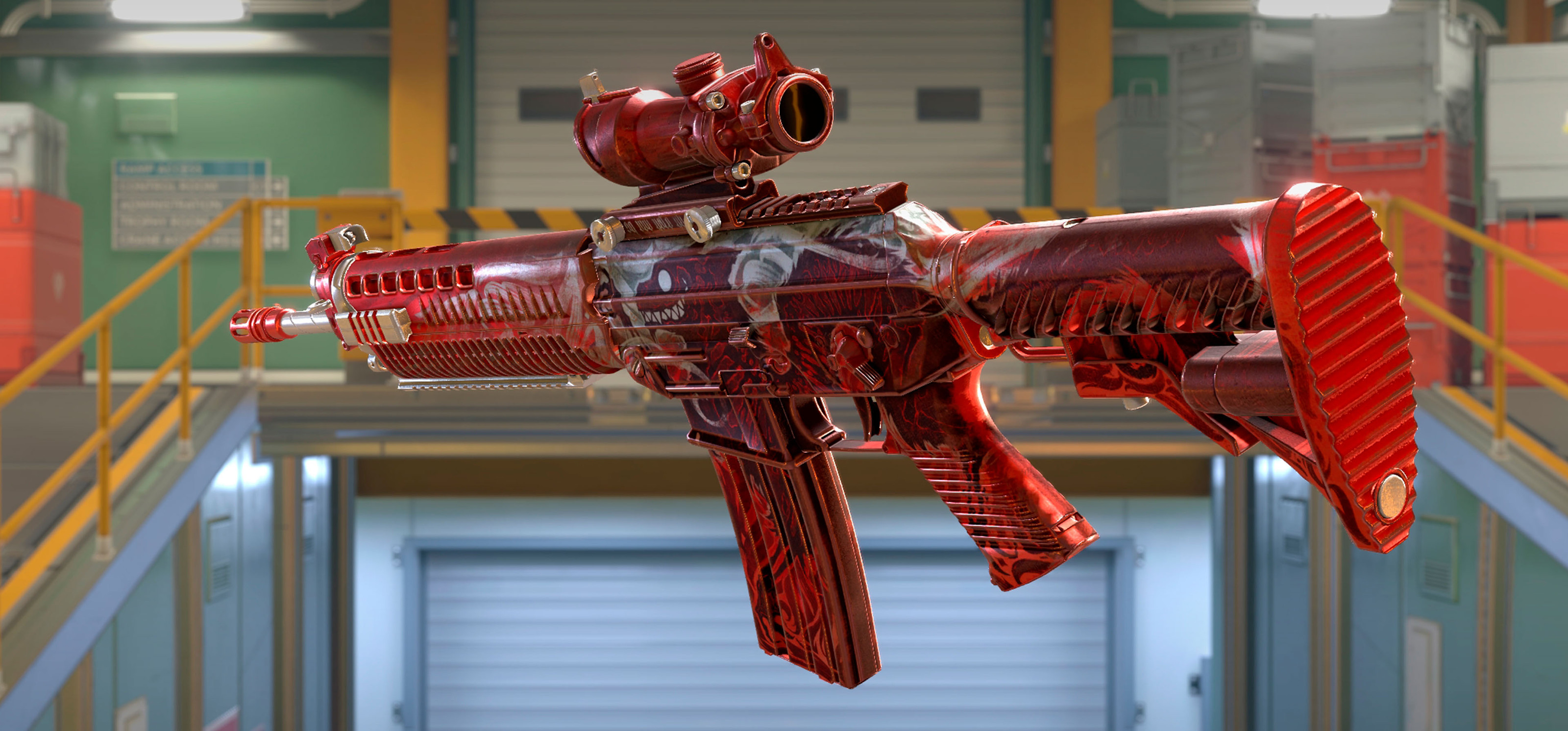SG553 | RED ANGORA — Изображение №8 — Иллюстрация, 3D на Dprofile