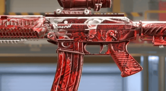 SG553 | RED ANGORA — Изображение №14 — Иллюстрация, 3D на Dprofile