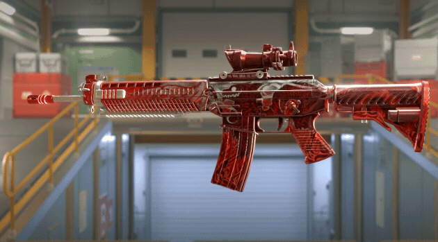 SG553 | RED ANGORA — Изображение №13 — Иллюстрация, 3D на Dprofile